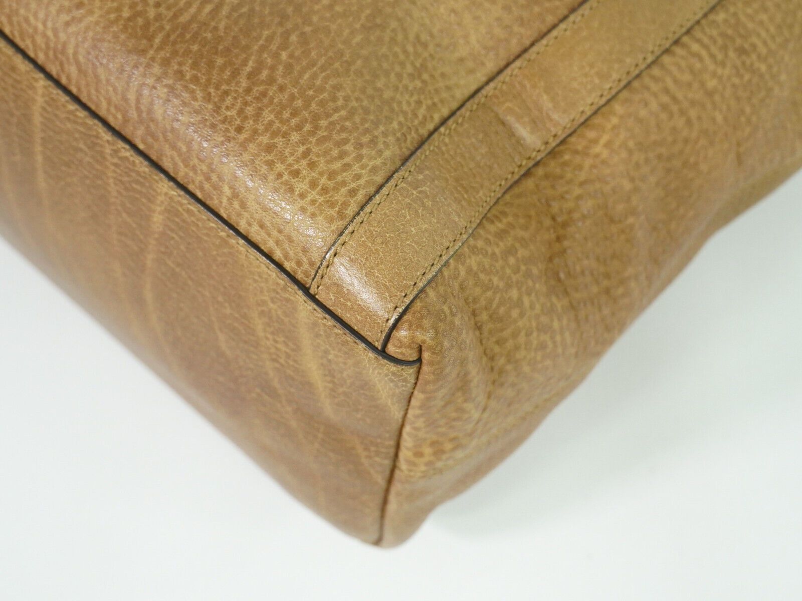 Gucci Miss Gg Brown Leather Tote Bag (Pre-Owned) Size ONE SIZE - 20 Thumbnail
