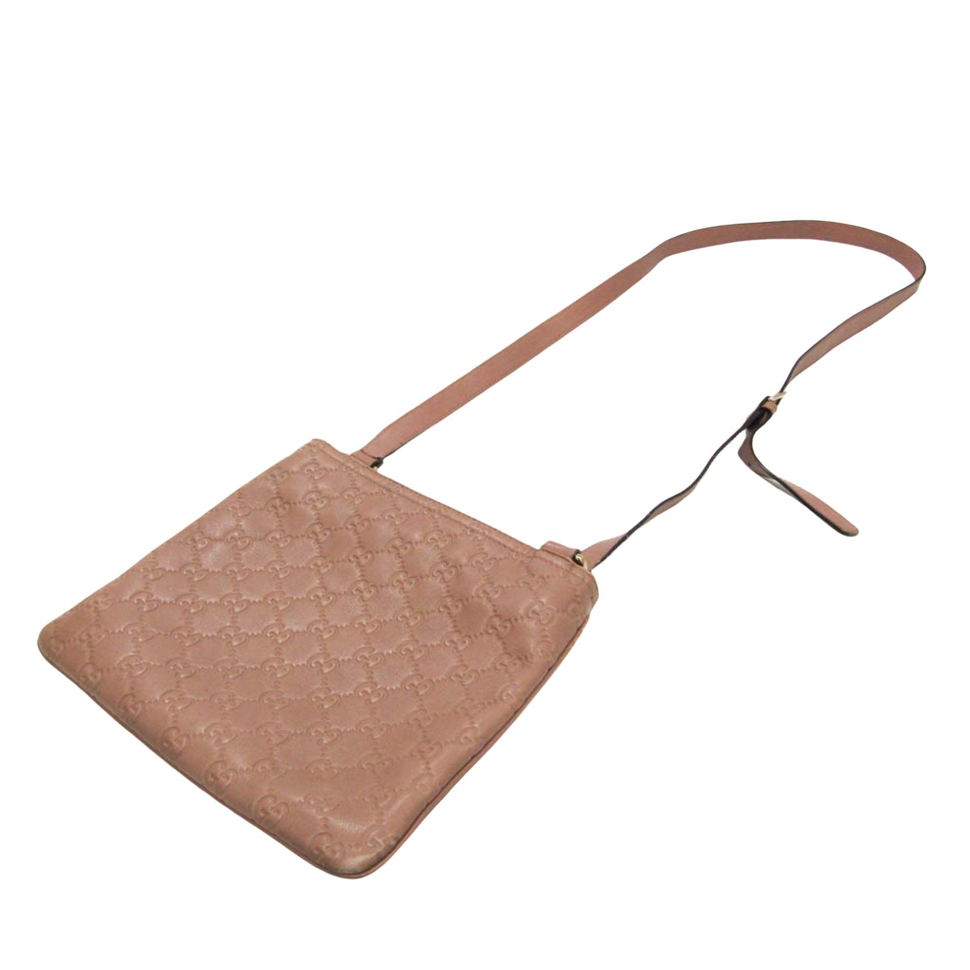 Gucci ssima Pink Leather Shoulder Bag (Pre-Owned) Size ONE SIZE - 2 Thumbnail