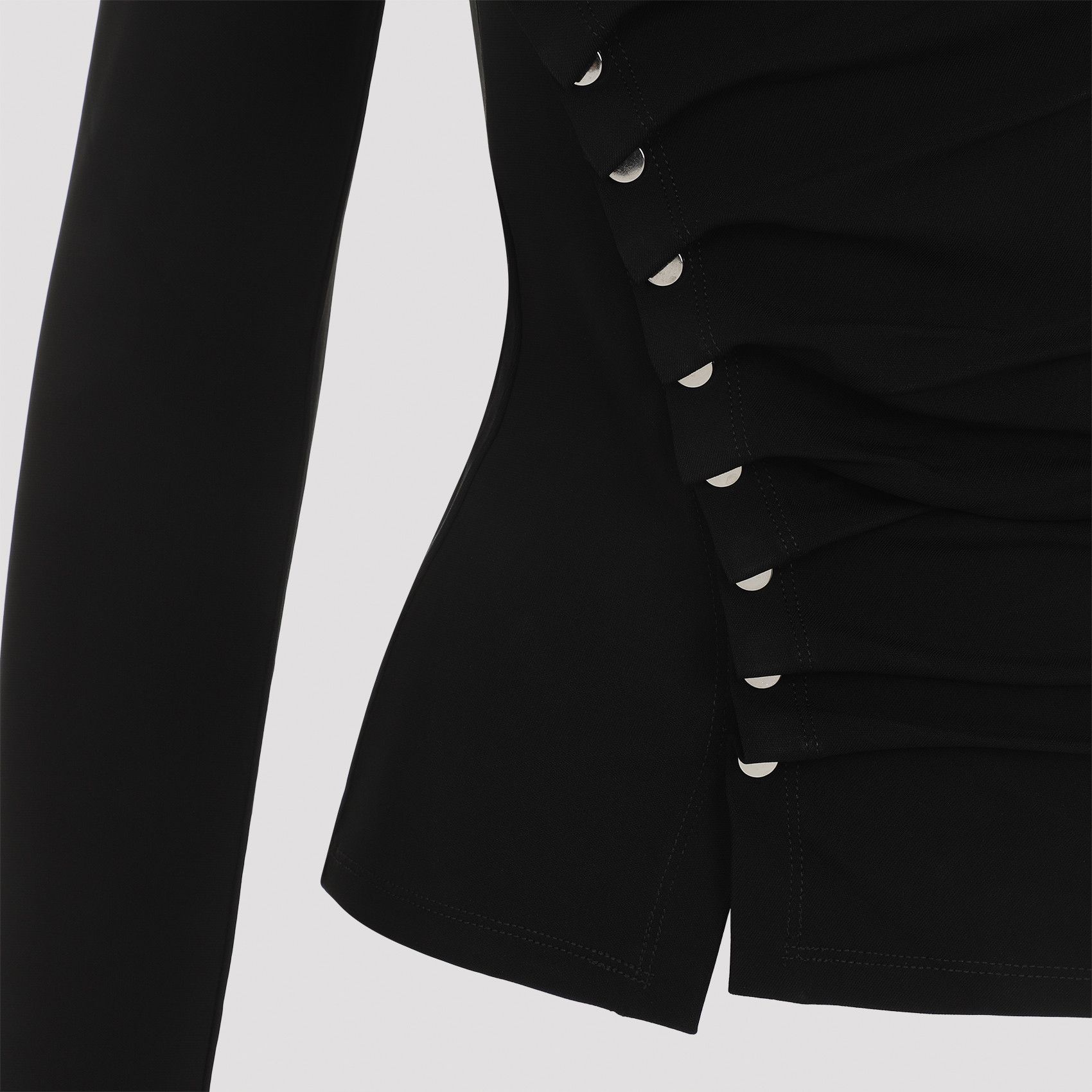 Paco Rabanne Rabanne Long Sleeves Top Size XS / US 0-2 / IT 36-38 - 3 Thumbnail