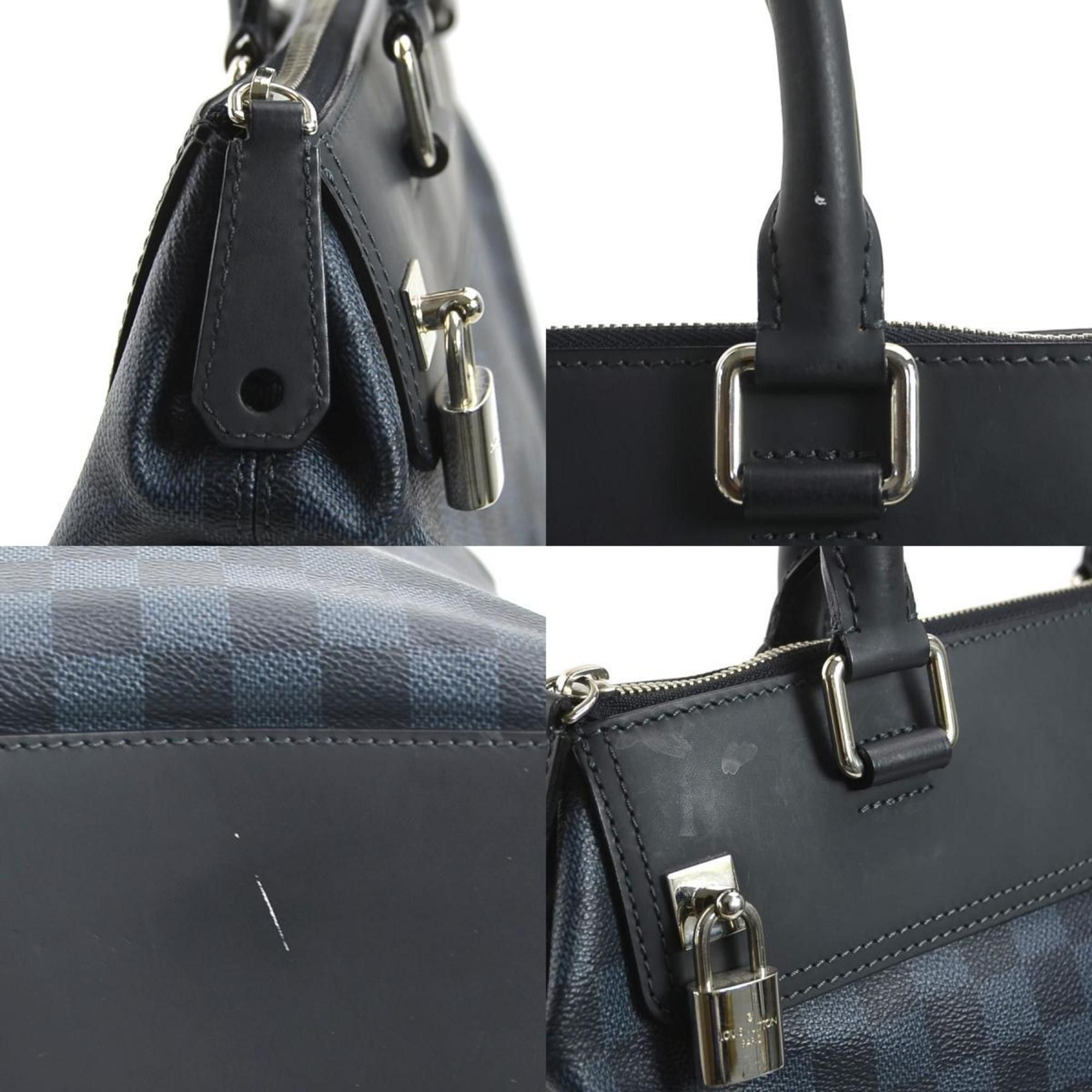 Louis Vuitton LOUIS VUITTON Handbag Shoulder Bag Damier Cobalt Greenwich Navy Men's N41351 99999g Size ONE SIZE - 4 Thumbnail