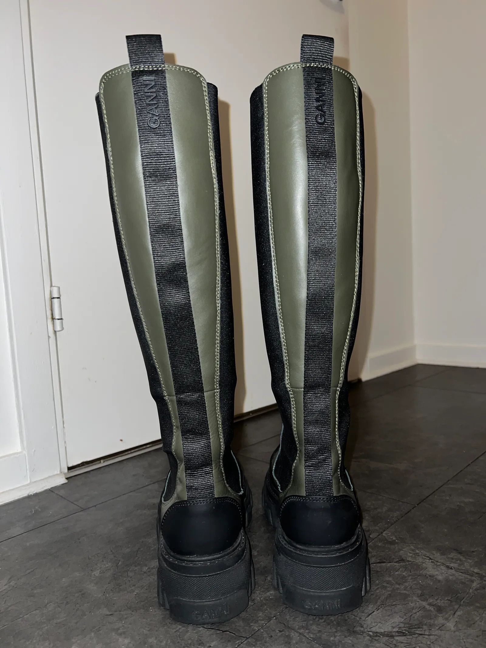 Ganni Ganni Chelsea knee high Boots Size US 10 / IT 40 - 3 Thumbnail