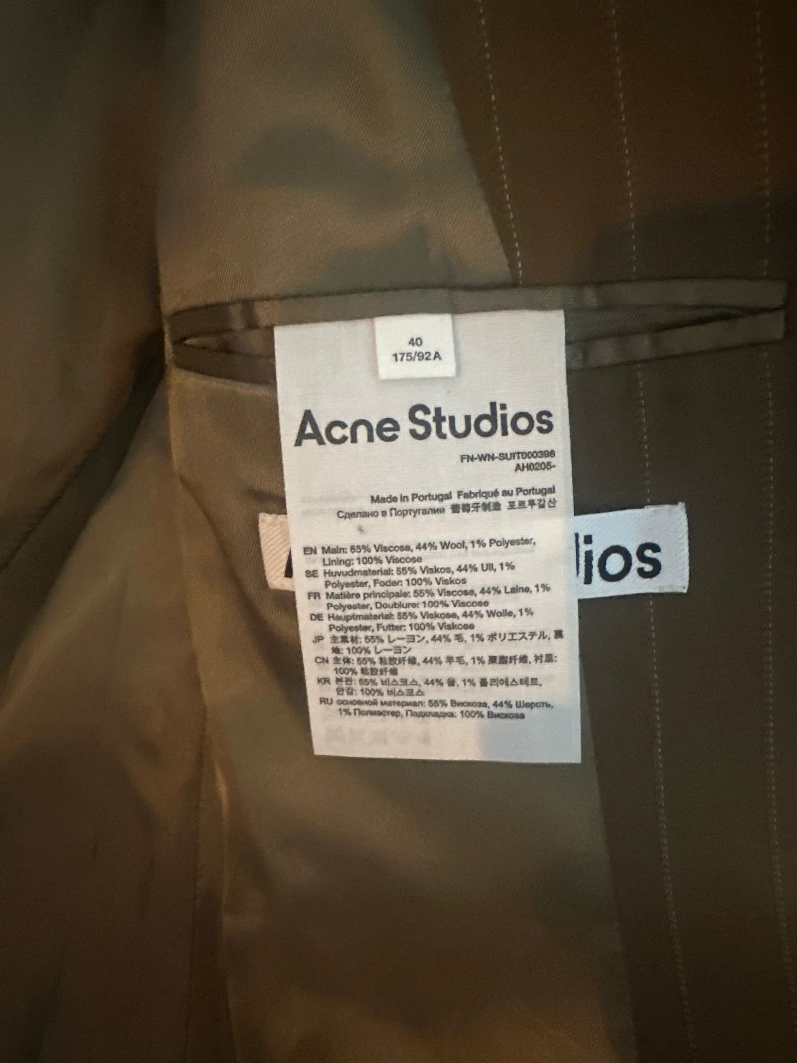 Acne Studios Acne Studios Blazer Size M / US 6-8 / IT 42-44 - 3 Thumbnail
