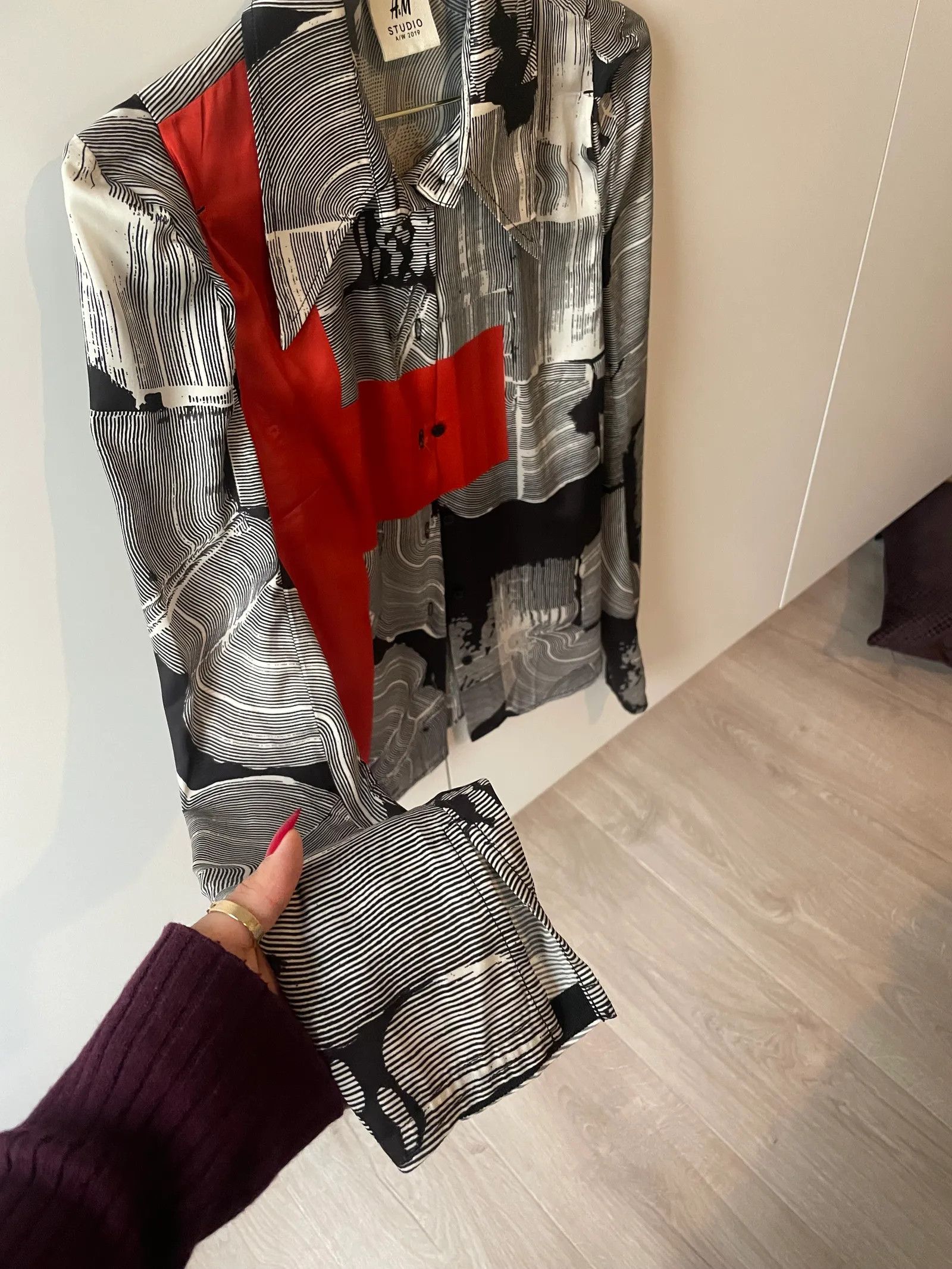 H&M H&M STUDIO Blouse Size XS / US 0-2 / IT 36-38 - 3 Thumbnail
