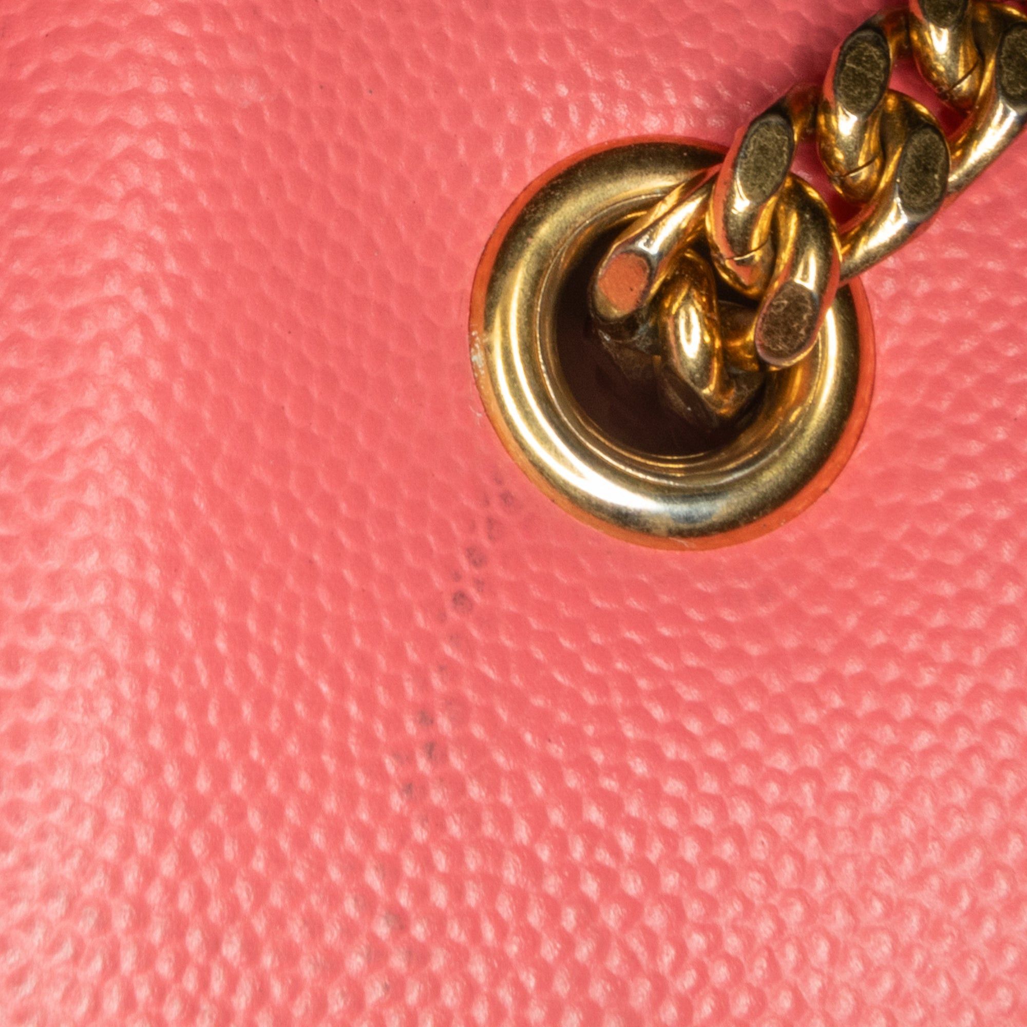Saint Laurent Paris Saint Laurent Medium Grain De Poudre Monogram Kate Crossbody Pink Size ONE SIZE - 9 Thumbnail