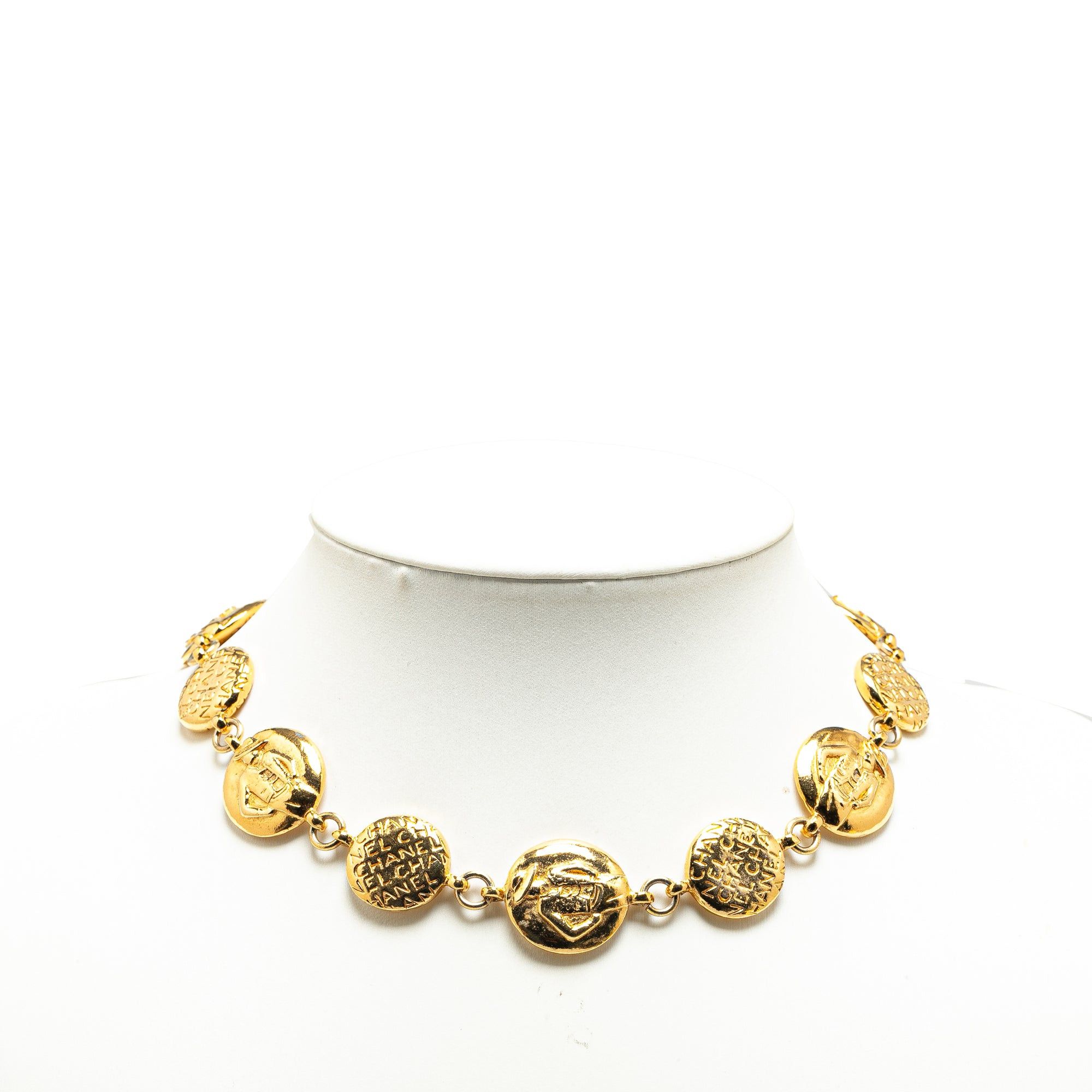 Chanel Chanel Gold Plated Mademoiselle Cambon Necklace Gold Size ONE SIZE - 2 Thumbnail