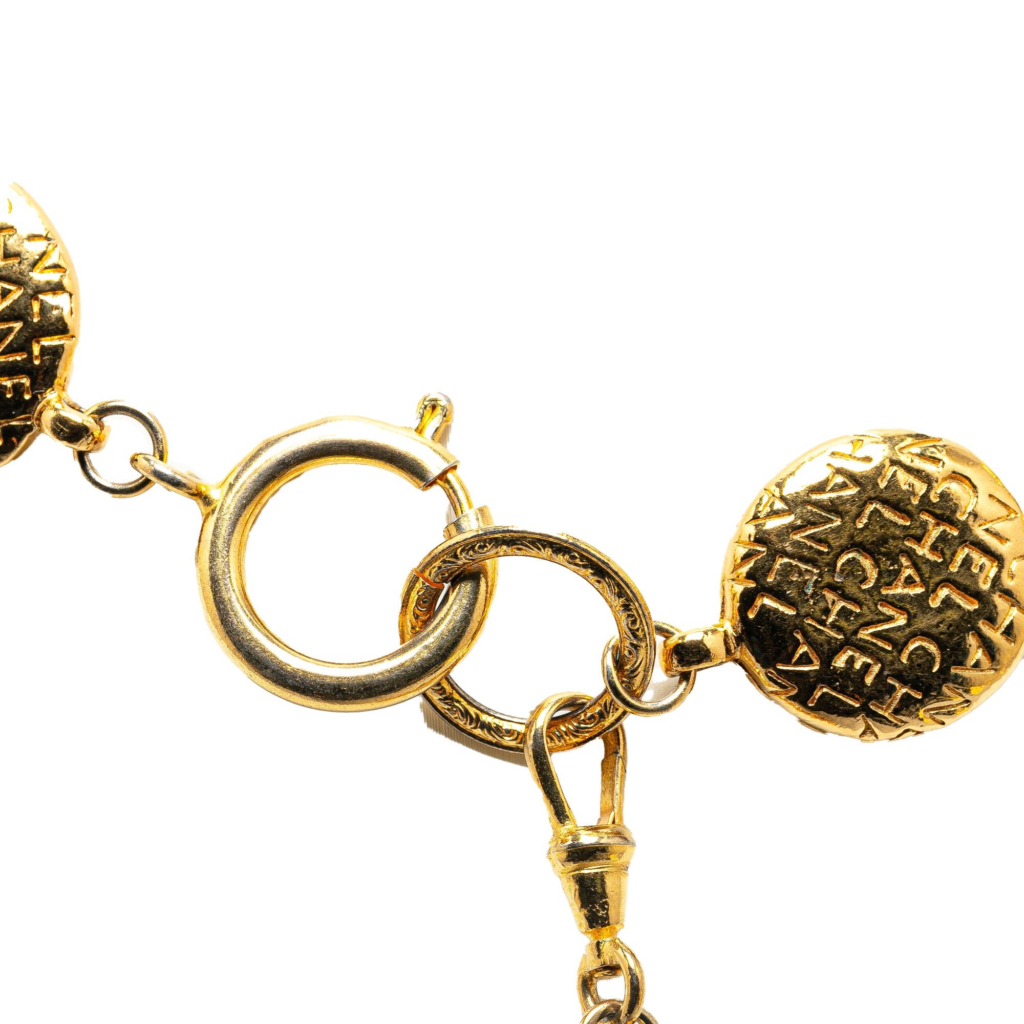 Chanel Chanel Gold Plated Mademoiselle Cambon Necklace Gold Size ONE SIZE - 3 Thumbnail