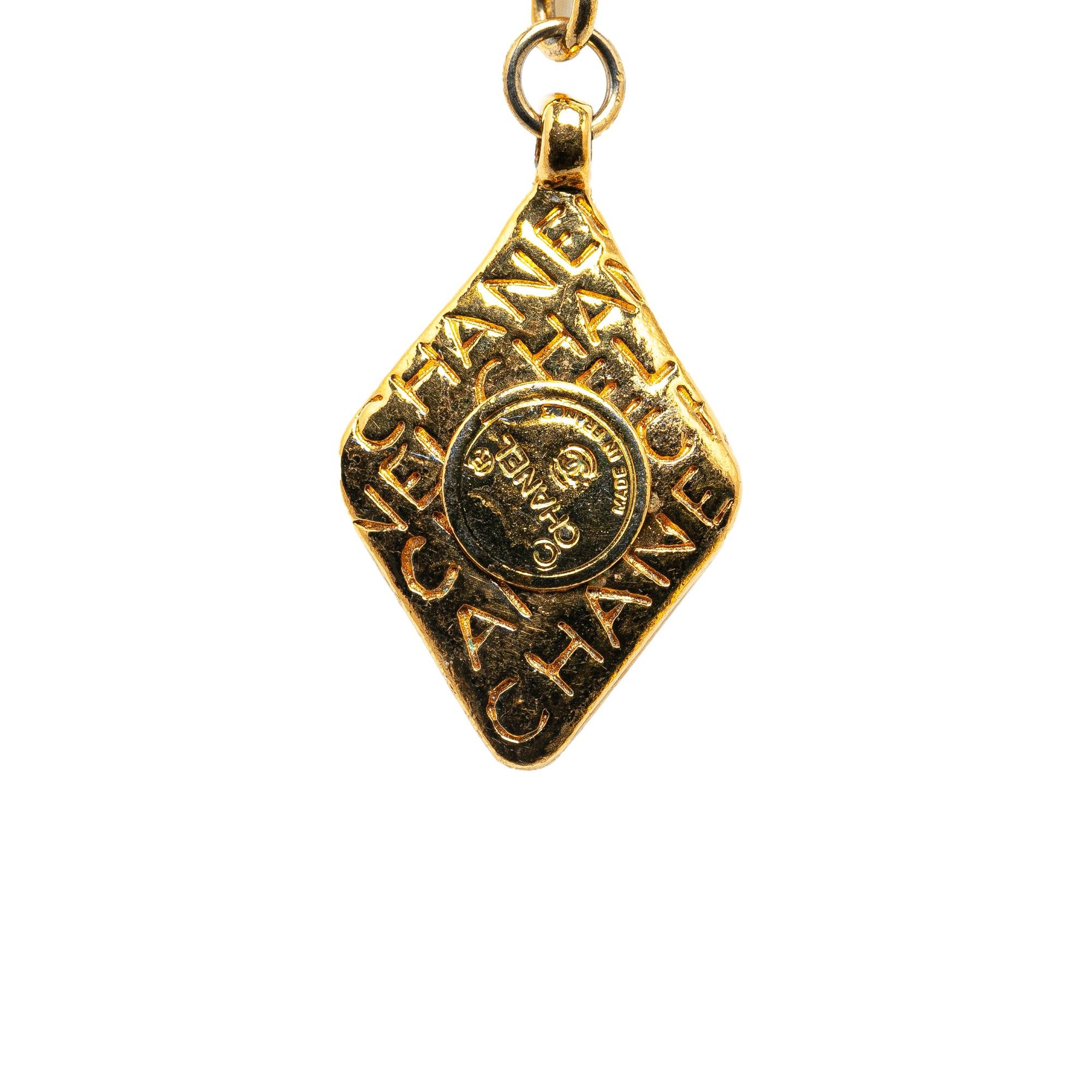 Chanel Chanel Gold Plated Mademoiselle Cambon Necklace Gold Size ONE SIZE - 4 Thumbnail