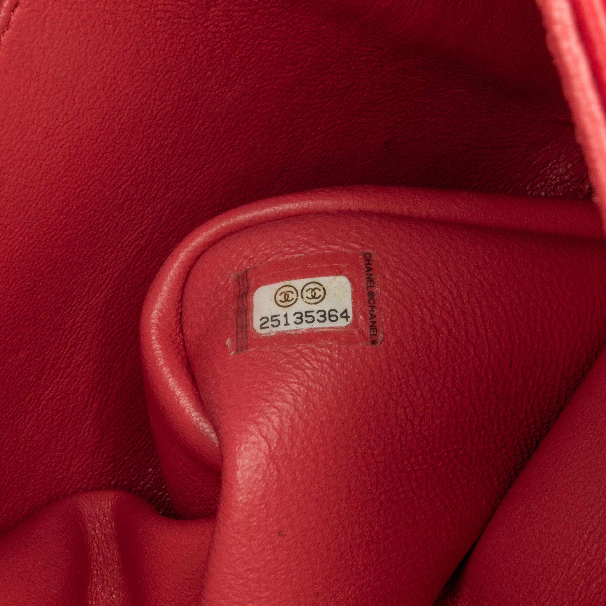Chanel Chanel Jumbo Classic Lambskin Double Flap Red Size ONE SIZE - 6 Thumbnail