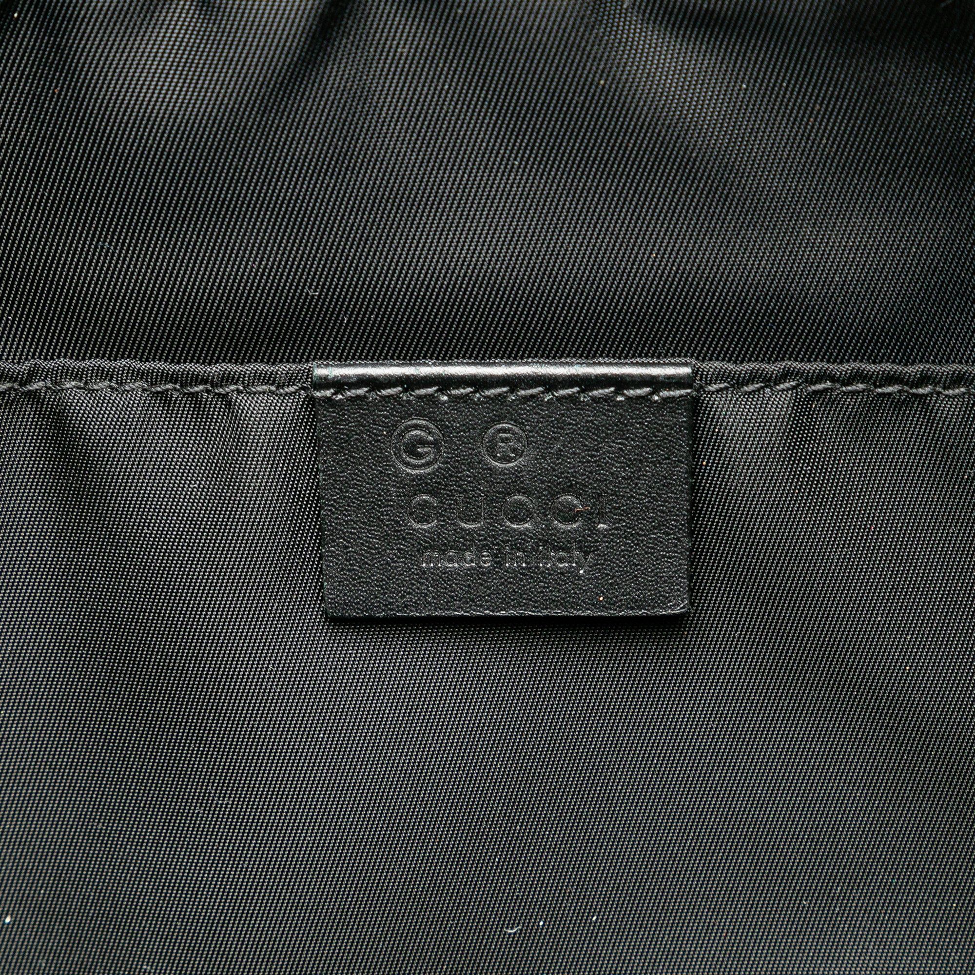 Gucci Gucci Techno Web Canvas Clutch Black Size ONE SIZE - 5 Thumbnail