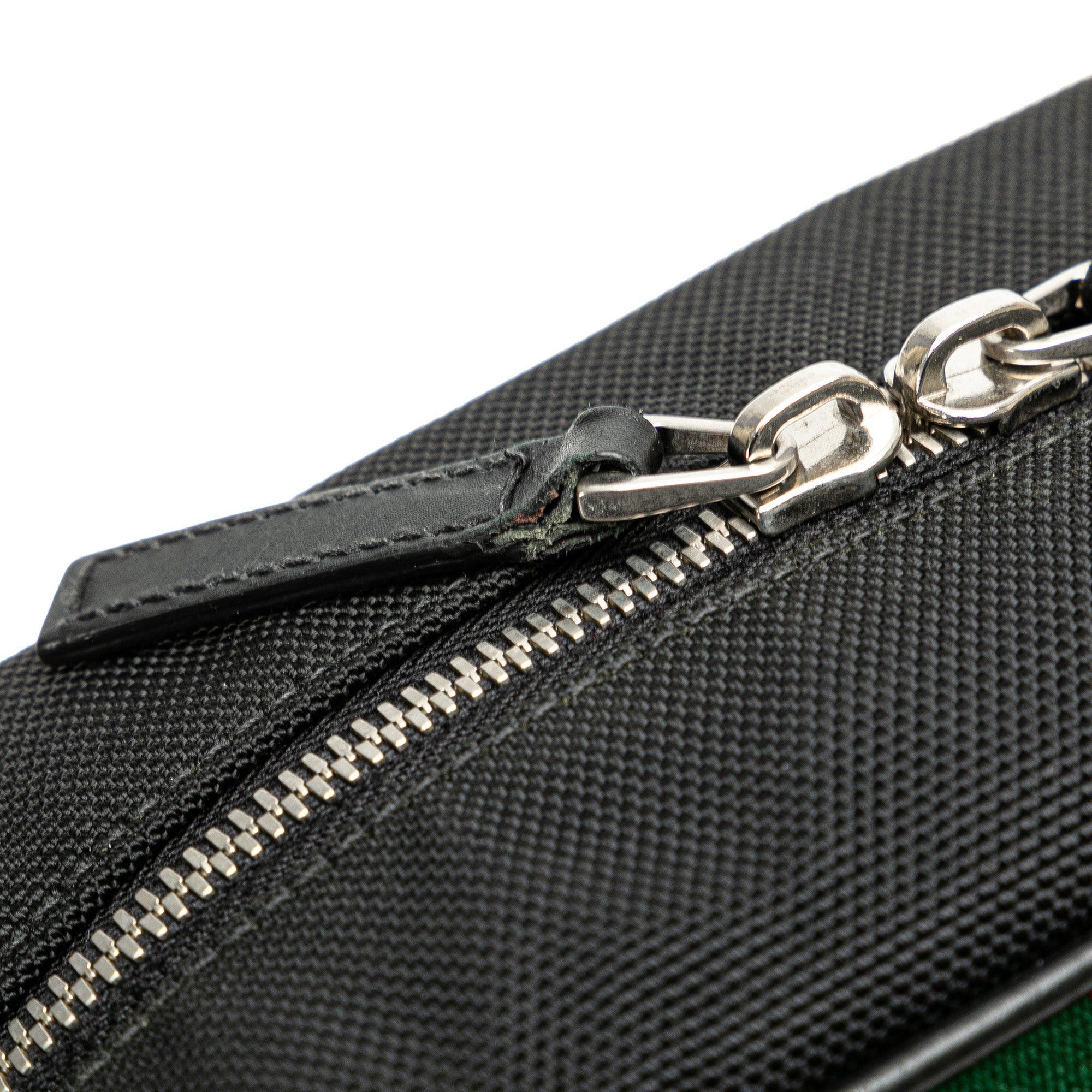 Gucci Gucci Techno Web Canvas Clutch Black Size ONE SIZE - 9 Thumbnail