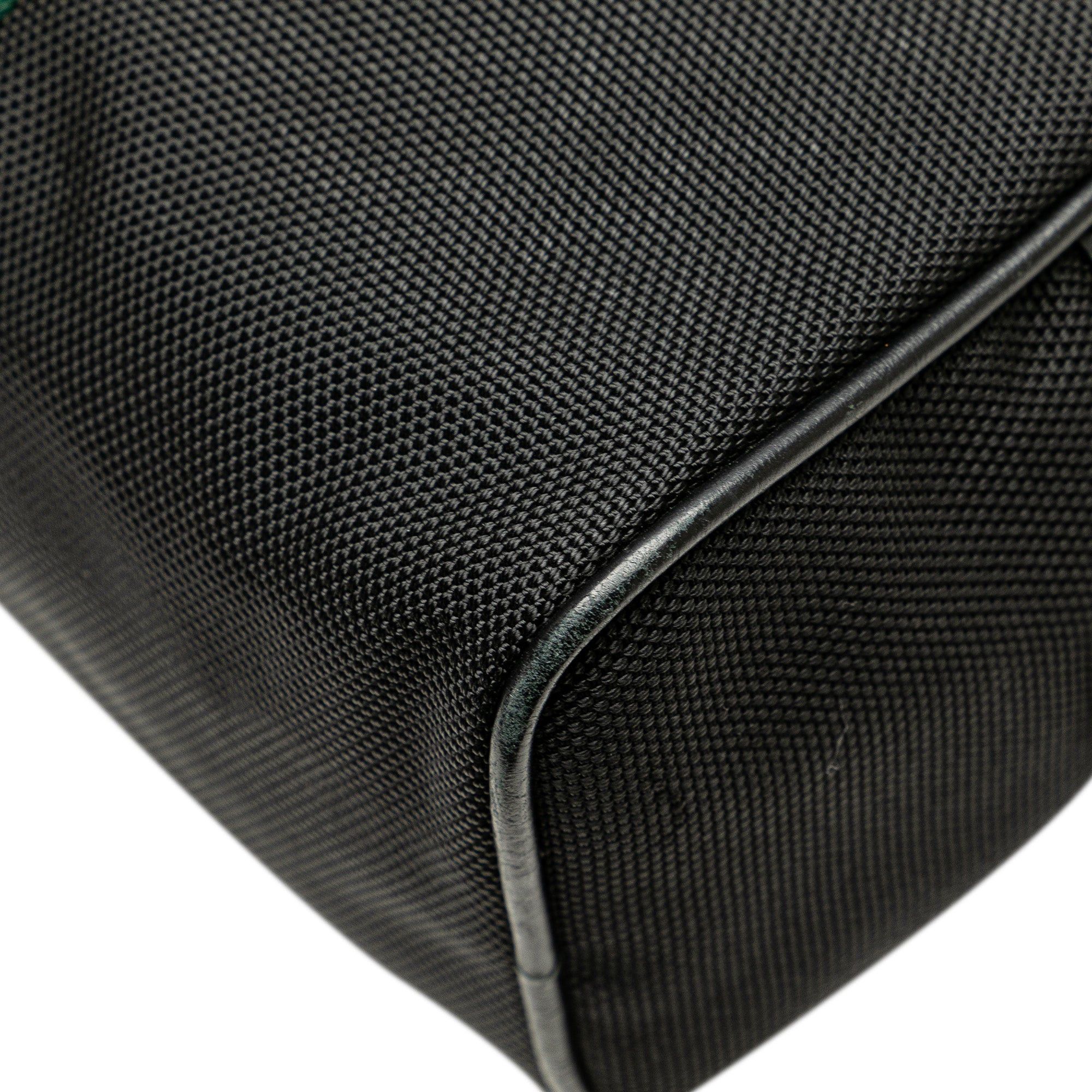Gucci Gucci Techno Web Canvas Clutch Black Size ONE SIZE - 8 Thumbnail