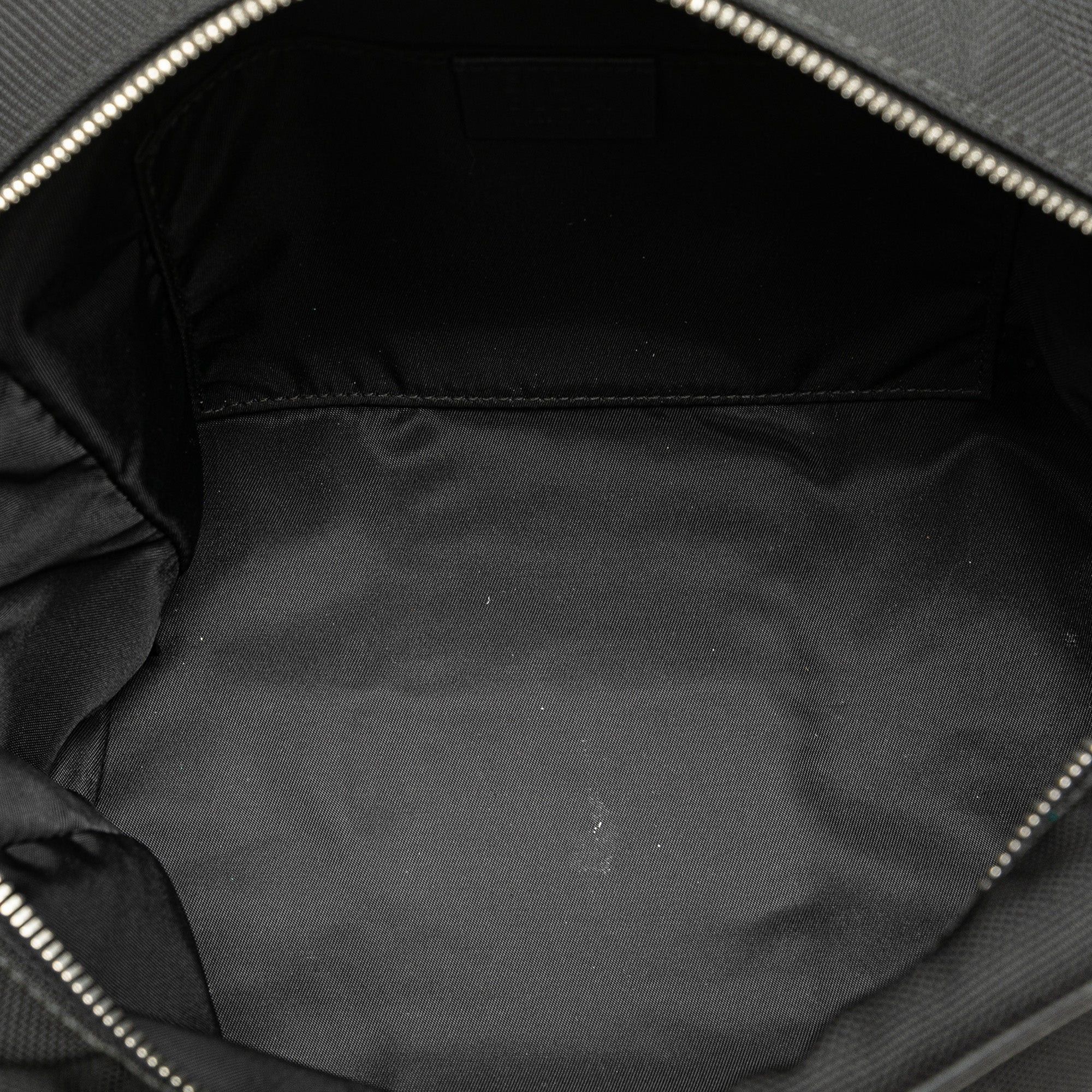 Gucci Gucci Techno Web Canvas Clutch Black Size ONE SIZE - 4 Thumbnail