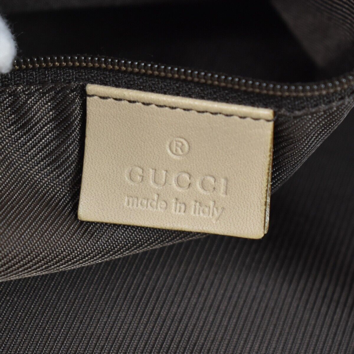 Gucci Gg Canvas Beige Canvas Shoulder Bag (Pre-Owned) Size ONE SIZE - 9 Thumbnail