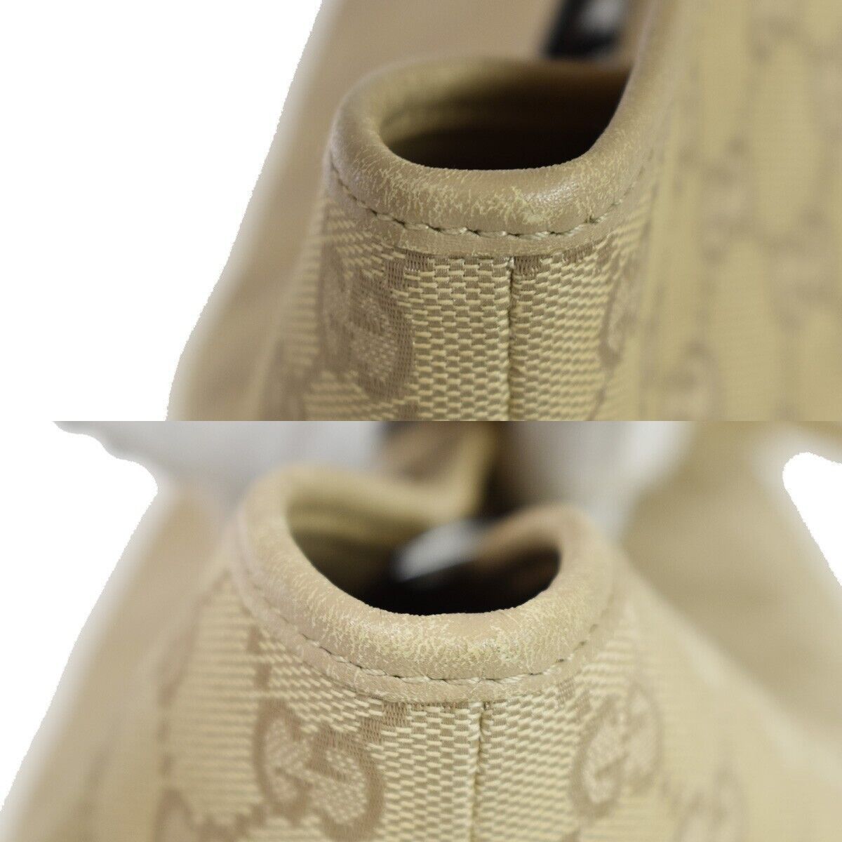 Gucci Gg Canvas Beige Canvas Shoulder Bag (Pre-Owned) Size ONE SIZE - 10 Thumbnail