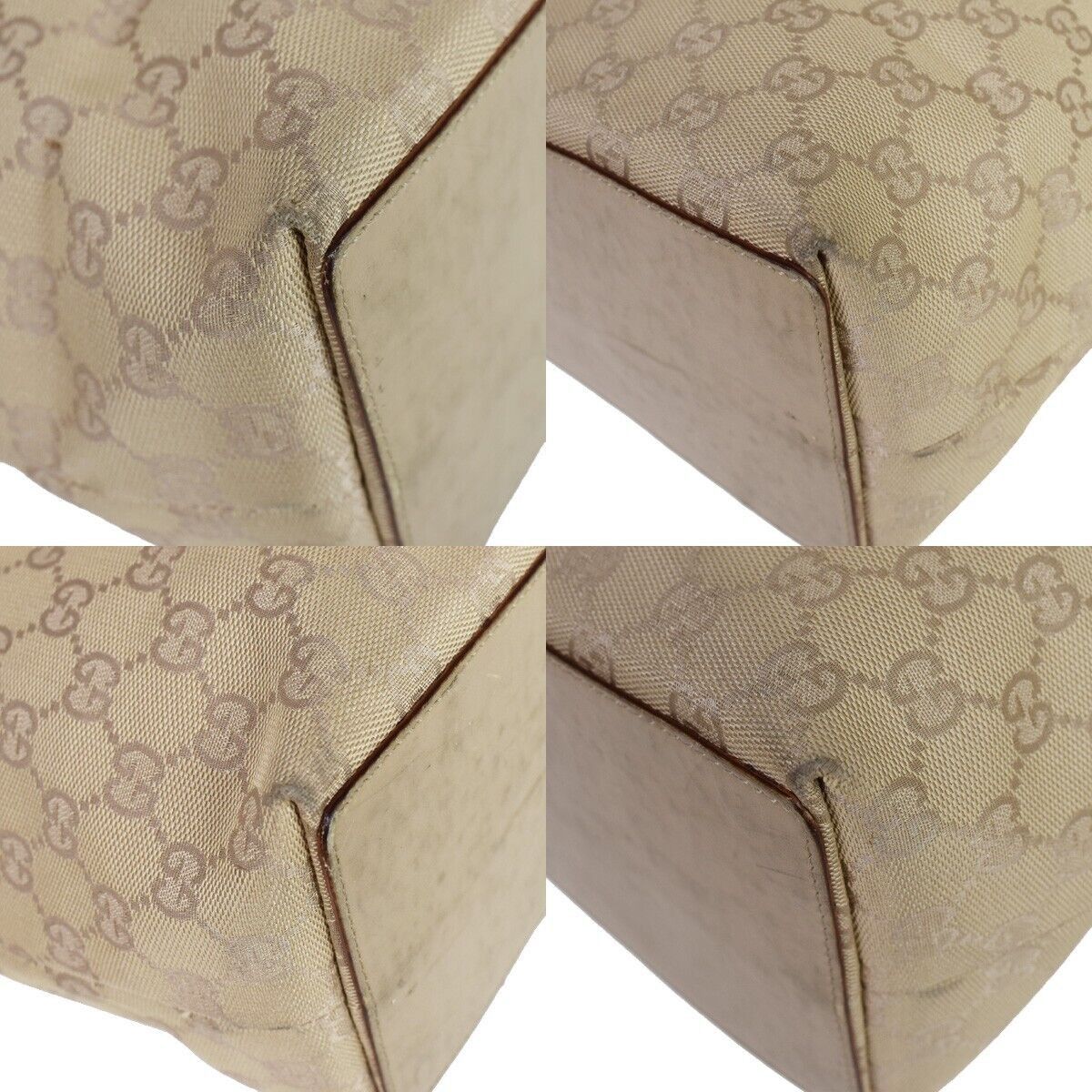 Gucci Gg Canvas Beige Canvas Shoulder Bag (Pre-Owned) Size ONE SIZE - 5 Thumbnail