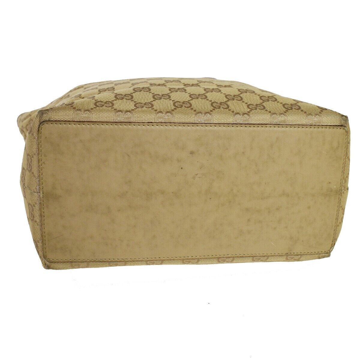 Gucci Gg Canvas Beige Canvas Shoulder Bag (Pre-Owned) Size ONE SIZE - 13 Thumbnail