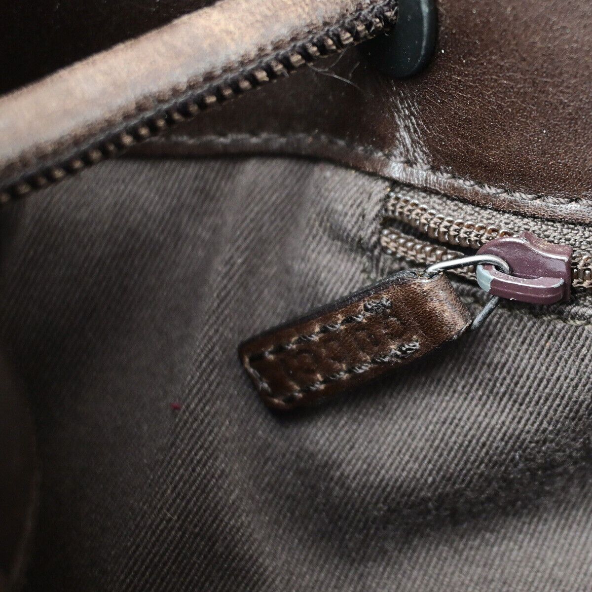 Gucci -- Brown Canvas Shoulder Bag (Pre-Owned) Size ONE SIZE - 6 Thumbnail