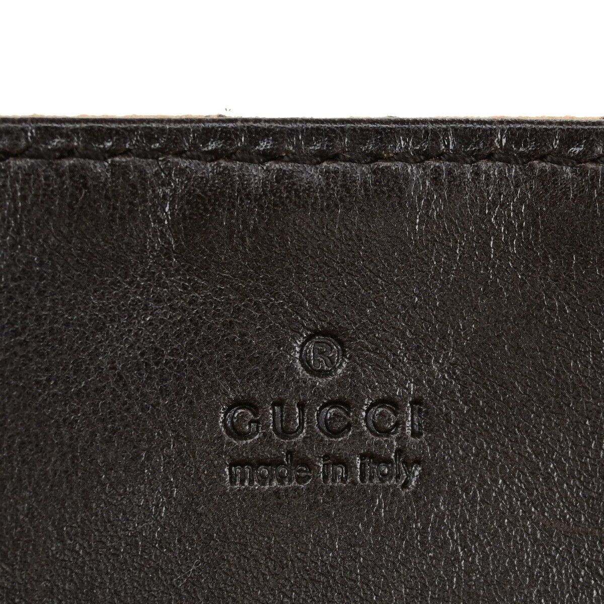 Gucci -- Brown Canvas Shoulder Bag (Pre-Owned) Size ONE SIZE - 11 Thumbnail