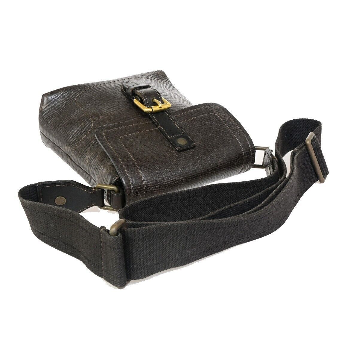 Louis Vuitton Yuma Brown Leather Handbag (Pre-Owned) Size ONE SIZE - 4 Thumbnail