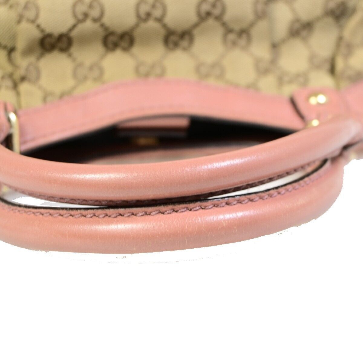 Gucci Sukey Beige Canvas Handbag (Pre-Owned) Size ONE SIZE - 13 Thumbnail
