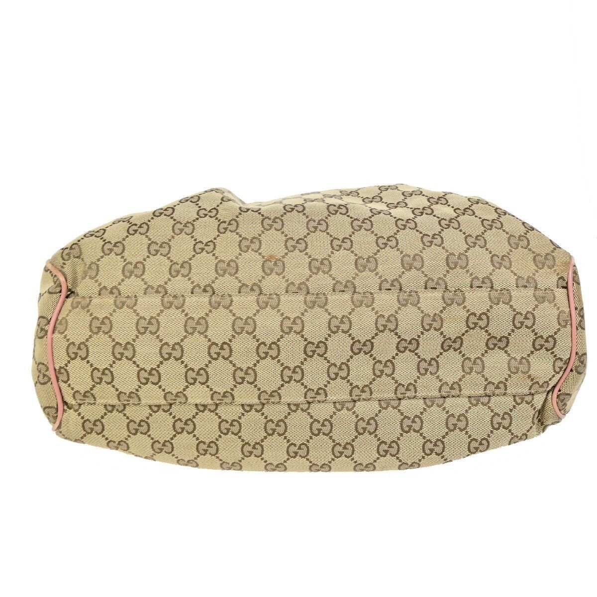 Gucci Sukey Beige Canvas Handbag (Pre-Owned) Size ONE SIZE - 12 Thumbnail