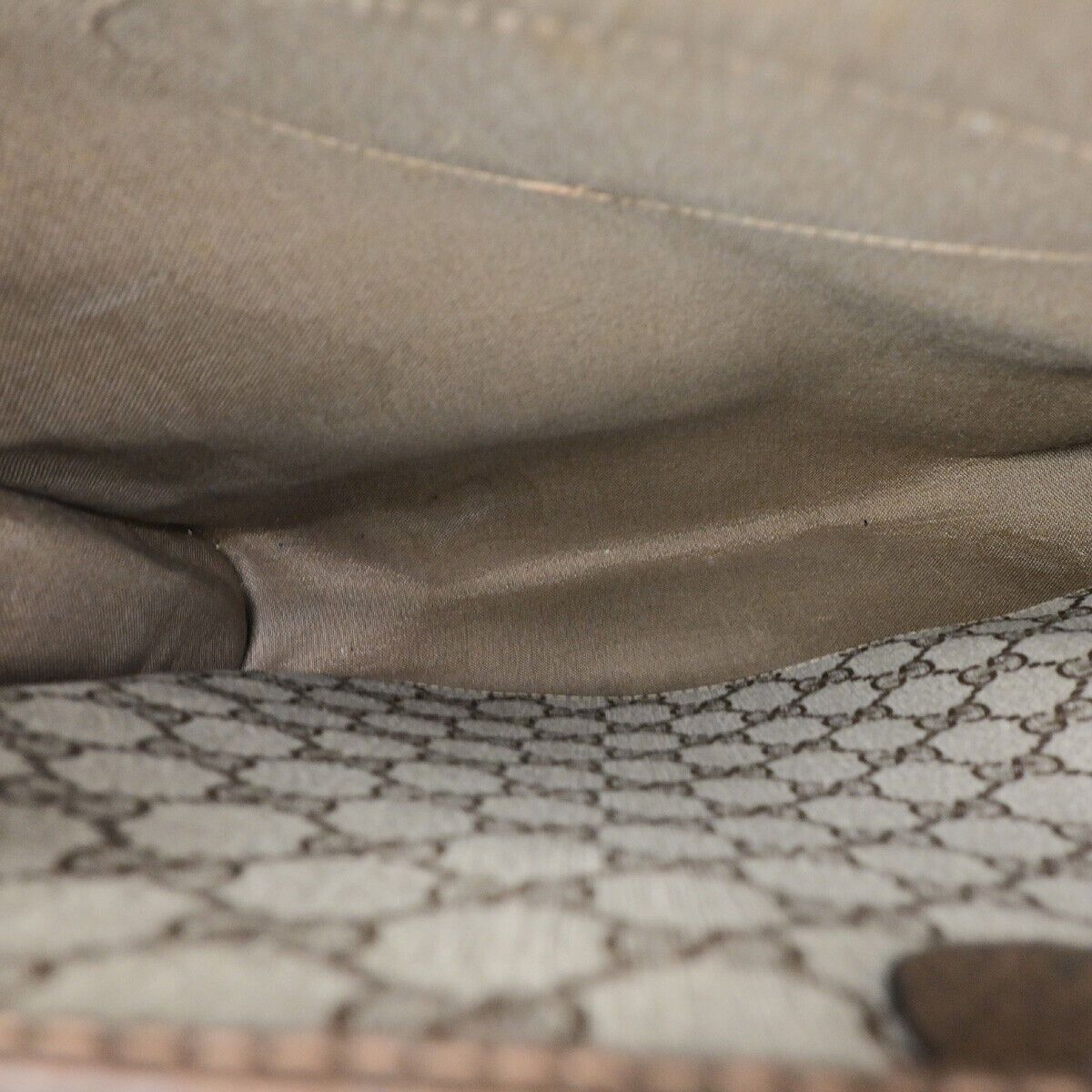 Gucci Old Brown Canvas Handbag (Pre-Owned) Size ONE SIZE - 9 Thumbnail