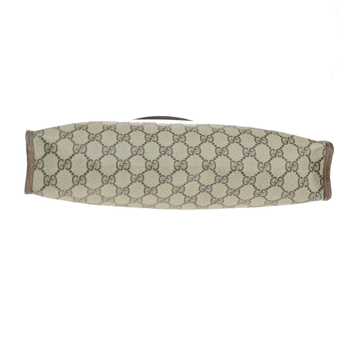 Gucci Old Brown Canvas Handbag (Pre-Owned) Size ONE SIZE - 10 Thumbnail