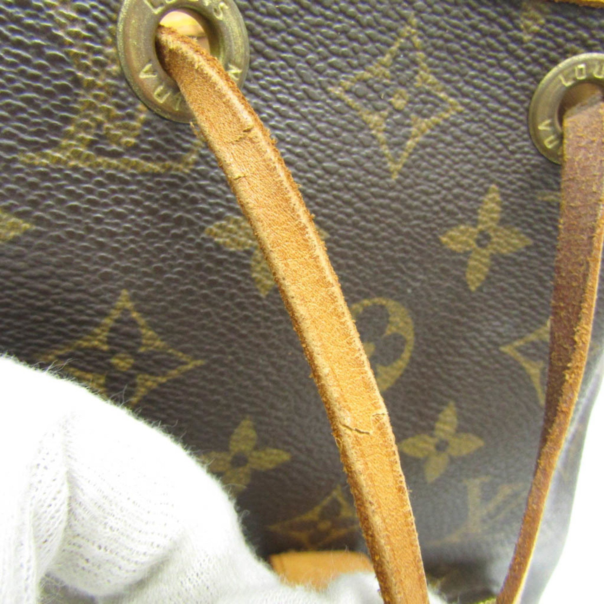 Louis Vuitton Montsouris Mm Brown Canvas Backpack Bag (Pre-Owned) Size ONE SIZE - 13 Thumbnail