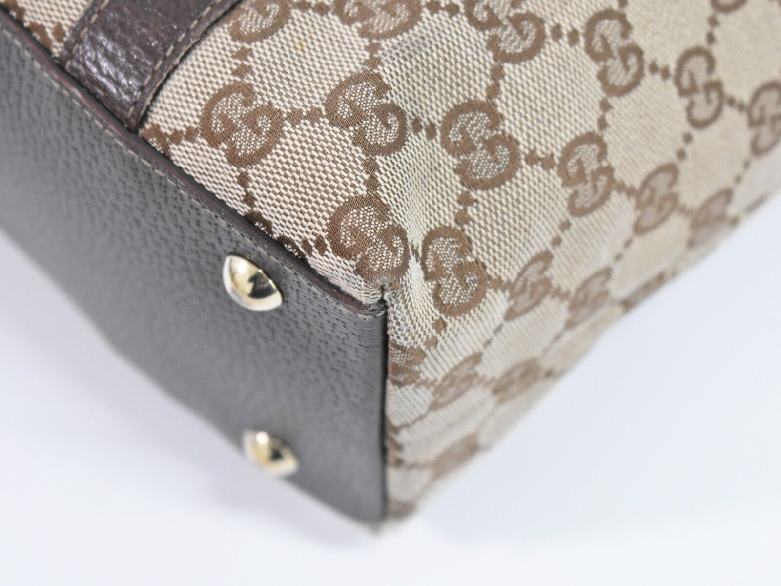 Gucci Abbey Beige Canvas Tote Bag (Pre-Owned) Size ONE SIZE - 19 Thumbnail