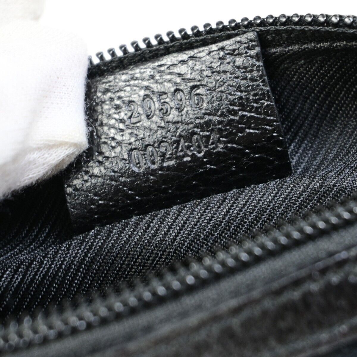Gucci Gg Canvas Black Canvas Clutch Bag (Pre-Owned) Size ONE SIZE - 8 Thumbnail