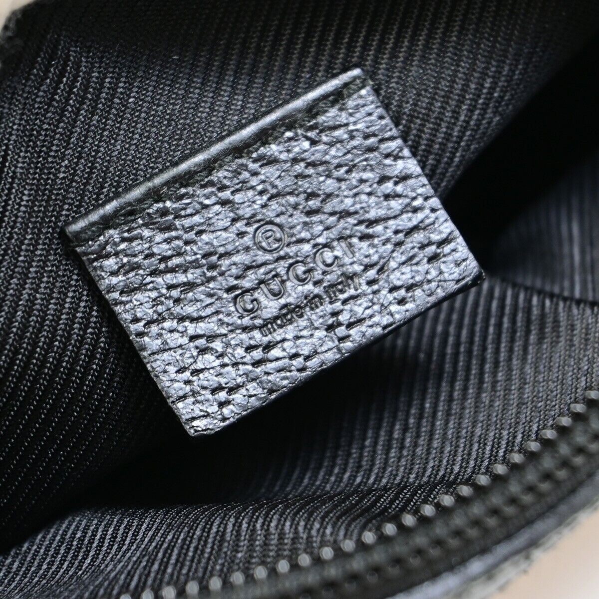 Gucci Gg Canvas Black Canvas Clutch Bag (Pre-Owned) Size ONE SIZE - 9 Thumbnail