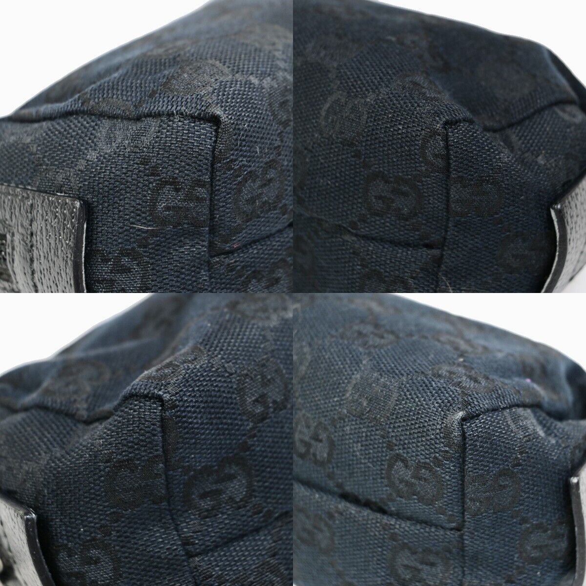 Gucci Gg Canvas Black Canvas Clutch Bag (Pre-Owned) Size ONE SIZE - 5 Thumbnail