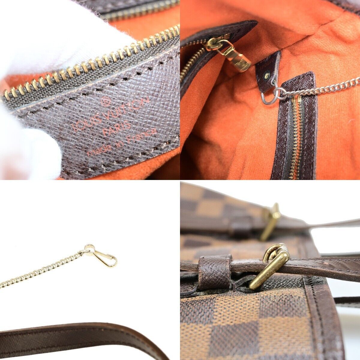 Louis Vuitton Marais Brown Canvas Shoulder Bag (Pre-Owned) Size ONE SIZE - 10 Thumbnail