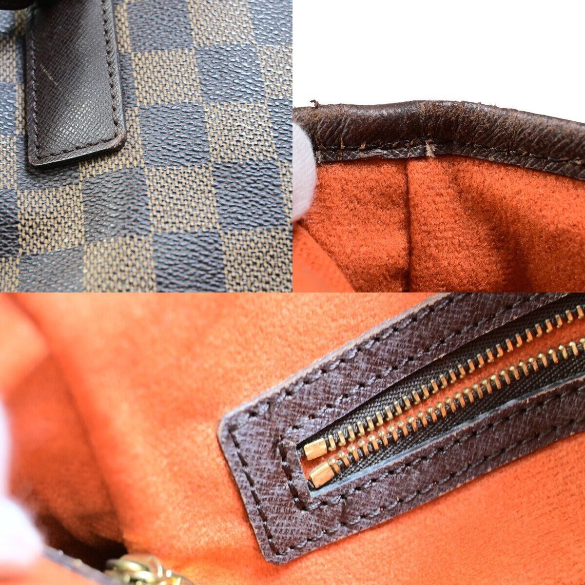 Louis Vuitton Marais Brown Canvas Shoulder Bag (Pre-Owned) Size ONE SIZE - 17 Thumbnail