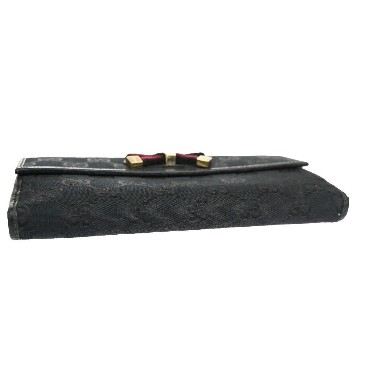 Gucci Princy Black Leather Wallet (Pre-Owned) Size ONE SIZE - 8 Thumbnail