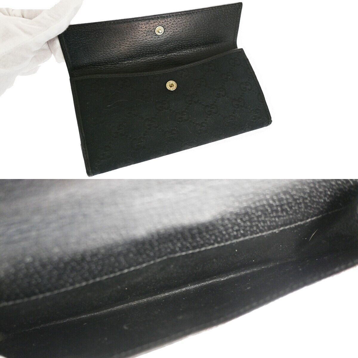 Gucci Princy Black Leather Wallet (Pre-Owned) Size ONE SIZE - 10 Thumbnail
