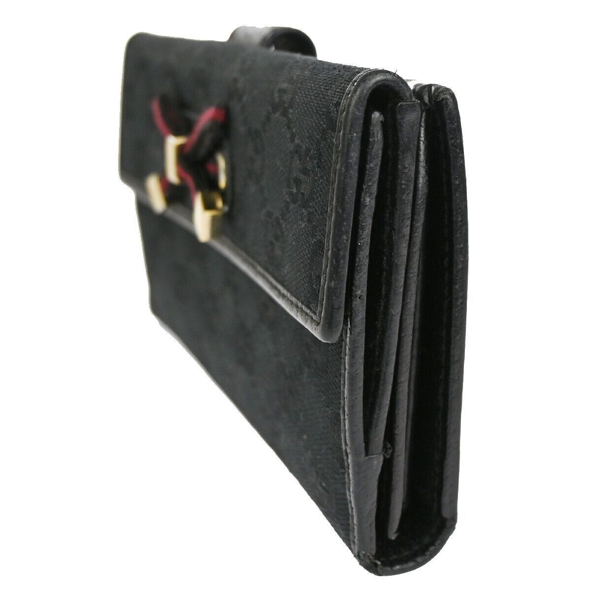 Gucci Princy Black Leather Wallet (Pre-Owned) Size ONE SIZE - 3 Thumbnail