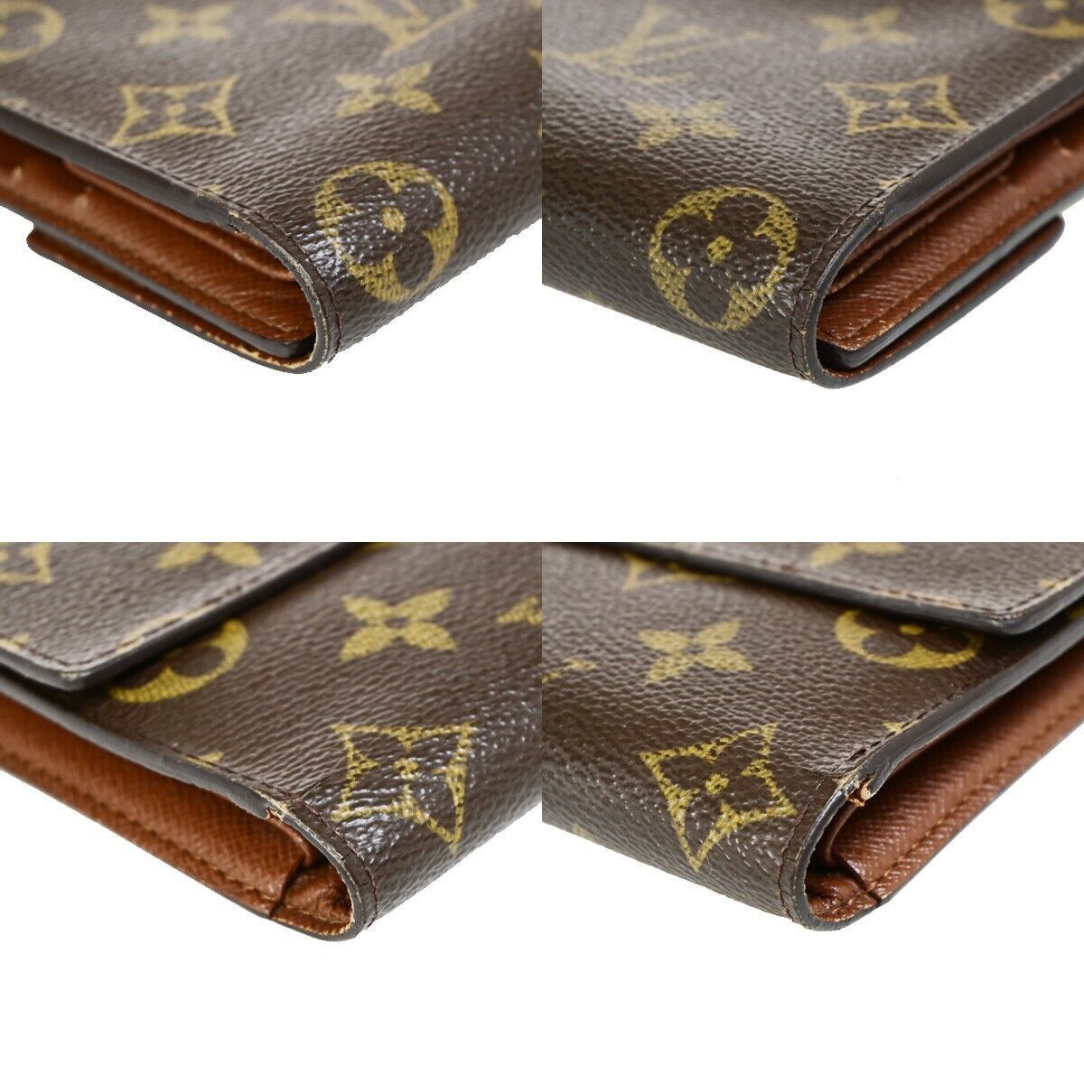 Louis Vuitton Trésor Brown Canvas Wallet (Pre-Owned) Size ONE SIZE - 5 Thumbnail