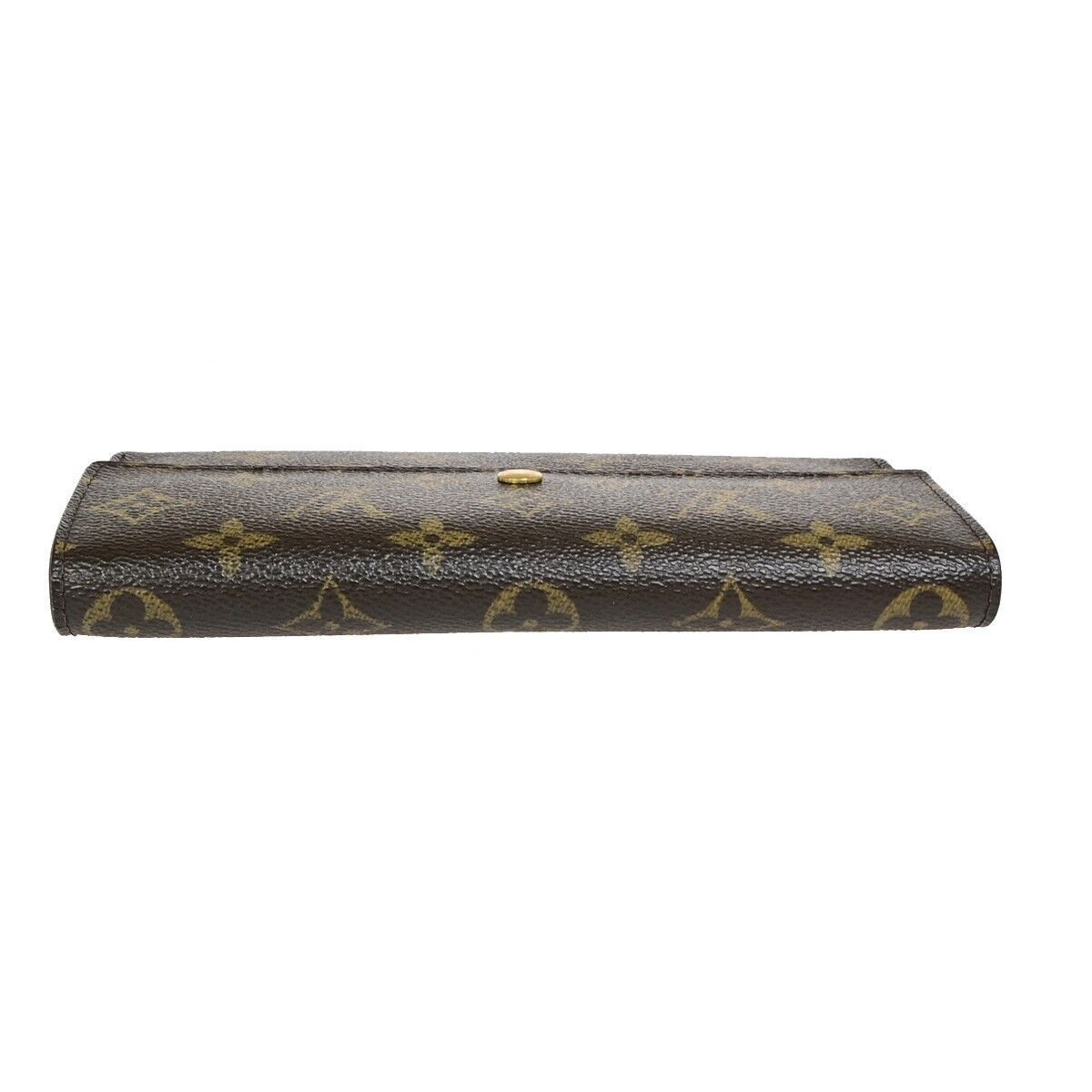 Louis Vuitton Trésor Brown Canvas Wallet (Pre-Owned) Size ONE SIZE - 11 Thumbnail