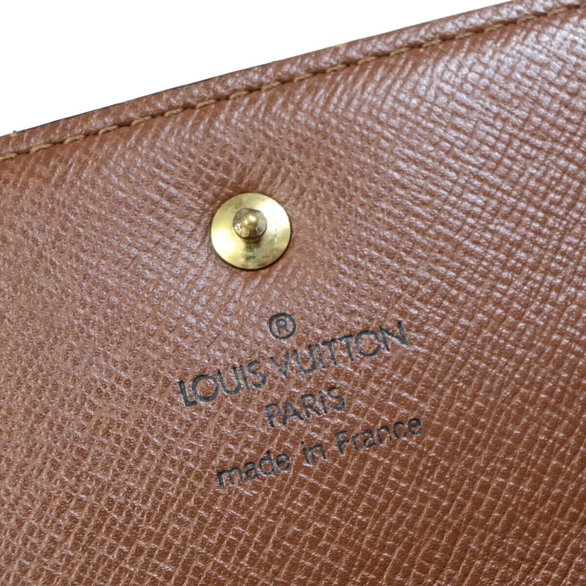 Louis Vuitton Trésor Brown Canvas Wallet (Pre-Owned) Size ONE SIZE - 9 Thumbnail