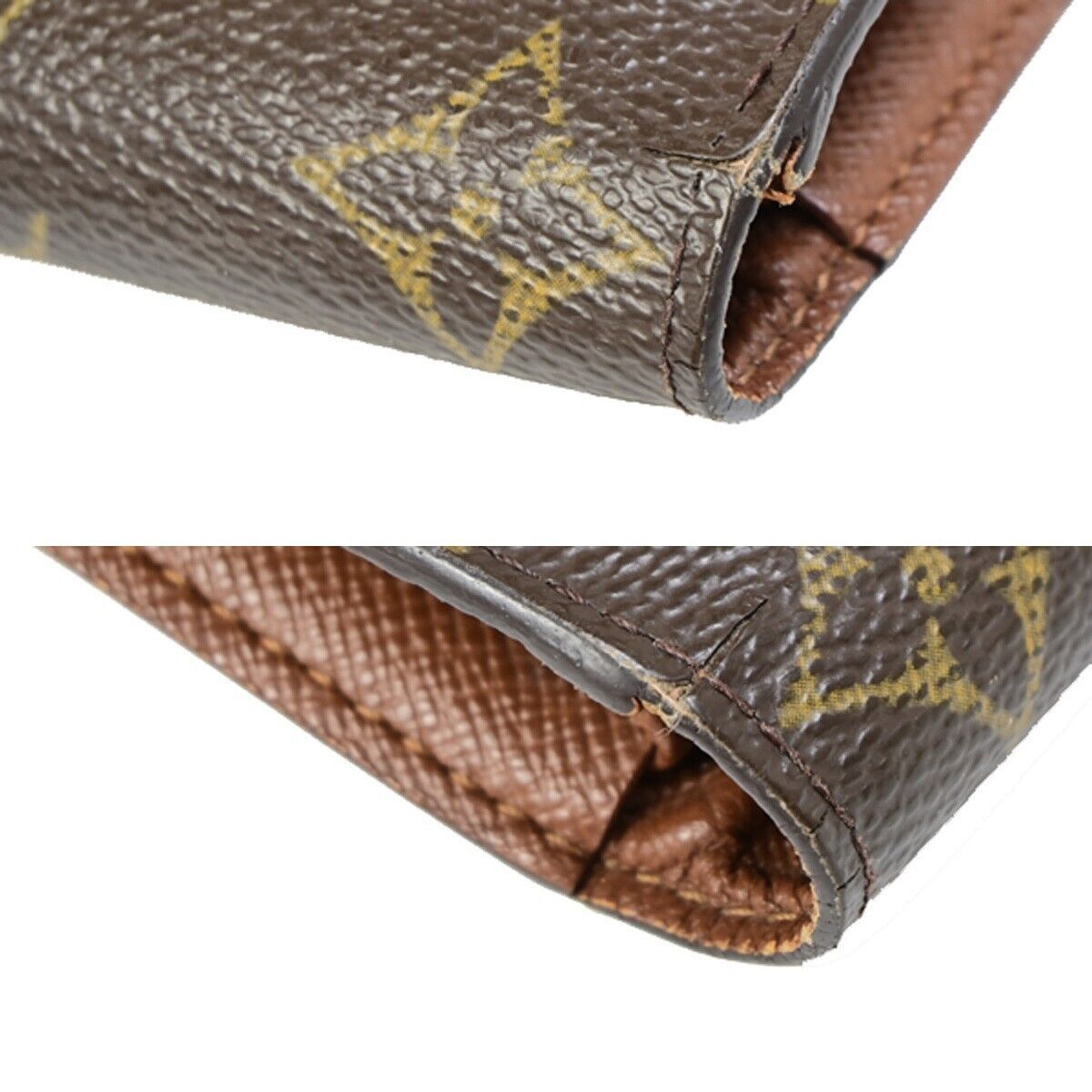 Louis Vuitton Trésor Brown Canvas Wallet (Pre-Owned) Size ONE SIZE - 14 Thumbnail