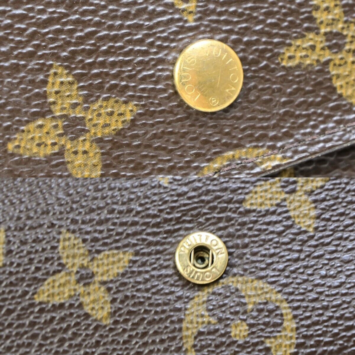 Louis Vuitton Trésor Brown Canvas Wallet (Pre-Owned) Size ONE SIZE - 6 Thumbnail