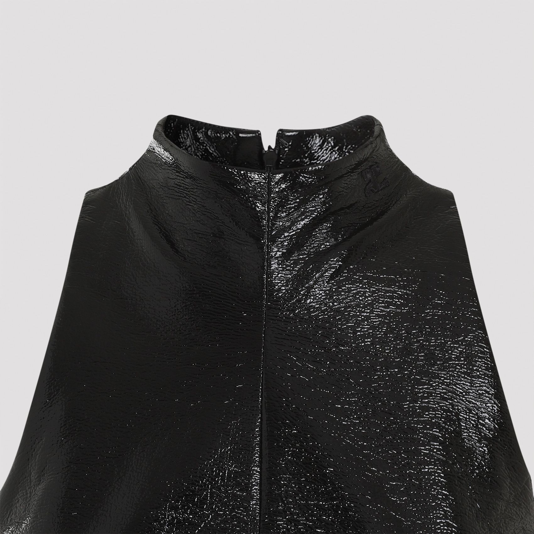 Courreges Courreges 2 Pockets Vinyl A-Line Dress Size XS / US 0-2 / IT 36-38 - 3 Thumbnail