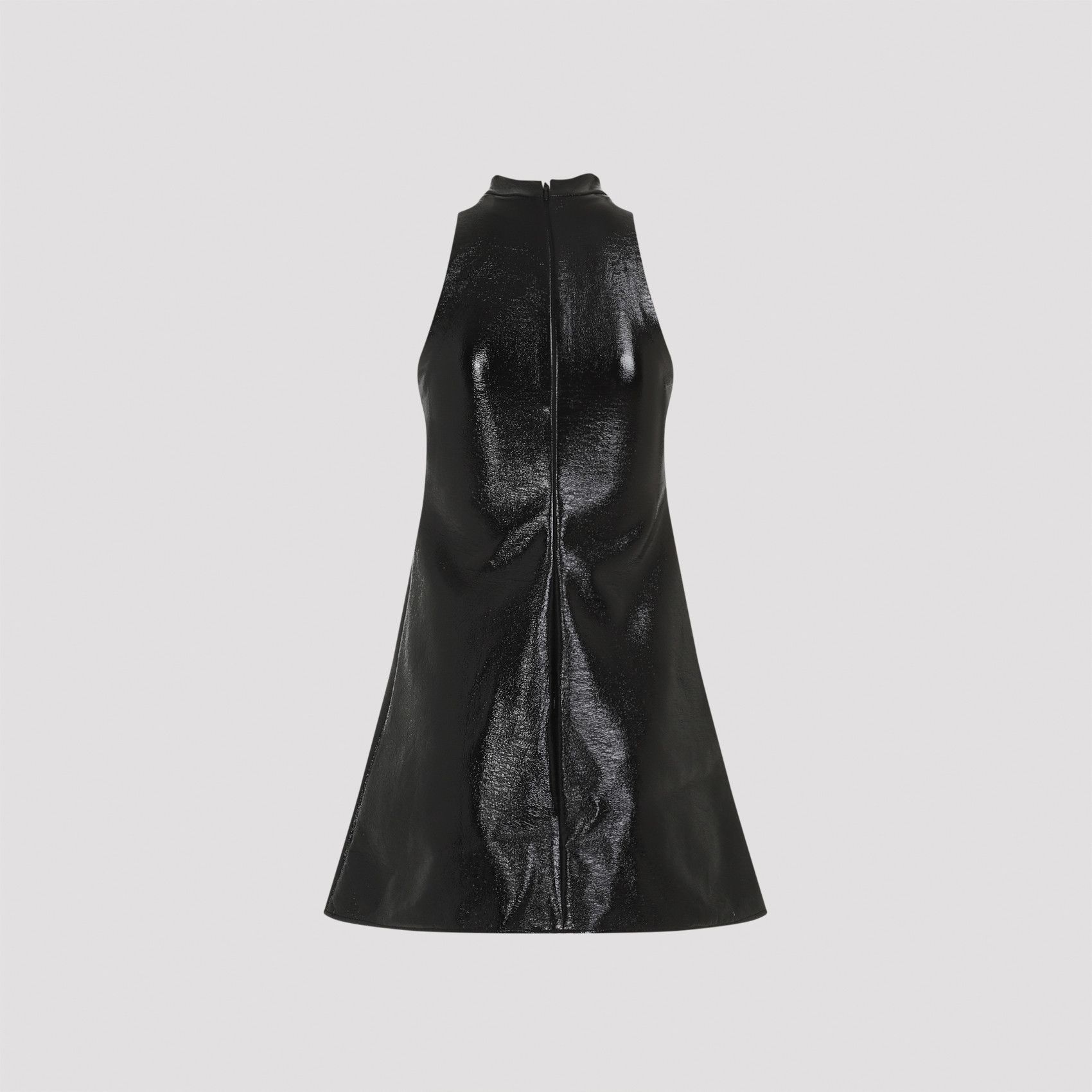 Courreges Courreges 2 Pockets Vinyl A-Line Dress Size XS / US 0-2 / IT 36-38 - 2 Thumbnail
