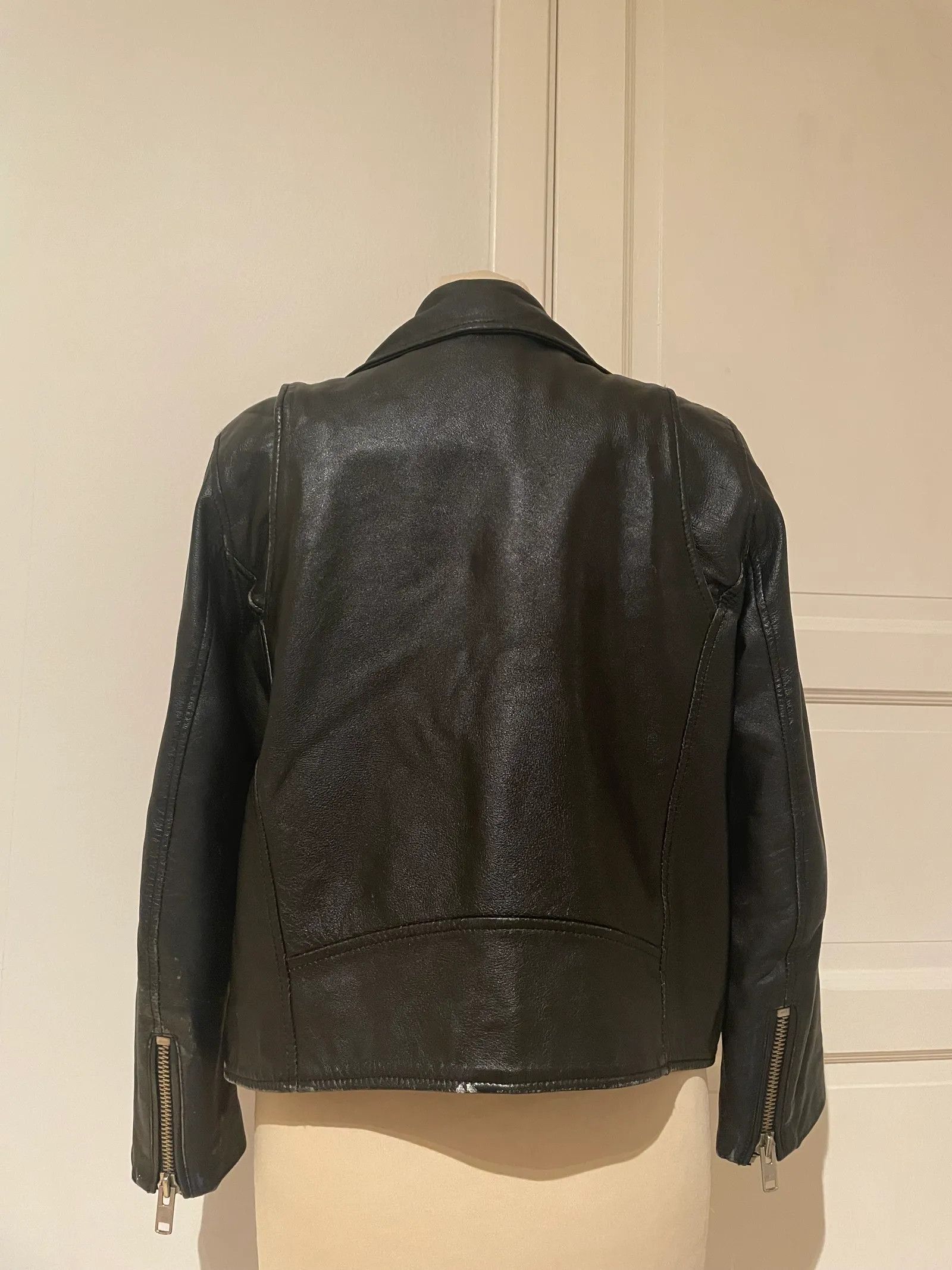 Ganni Ganni Passion Bilerjacket Leather Jacket Size M / US 6-8 / IT 42-44 - 4 Thumbnail