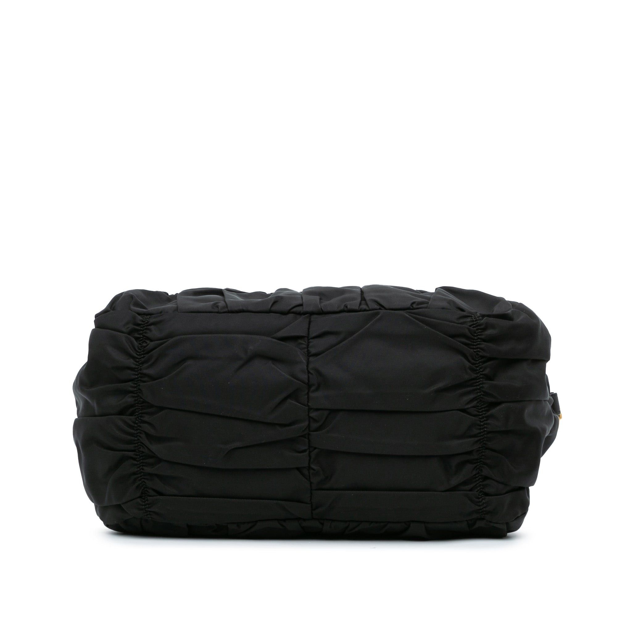 Prada Prada Tessuto Gaufre Satchel Black Size ONE SIZE - 3 Thumbnail