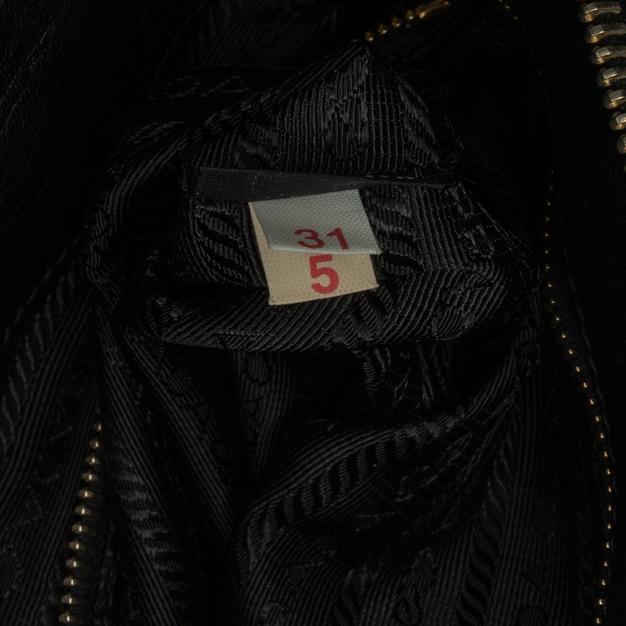 Prada Prada Tessuto Gaufre Satchel Black Size ONE SIZE - 6 Thumbnail