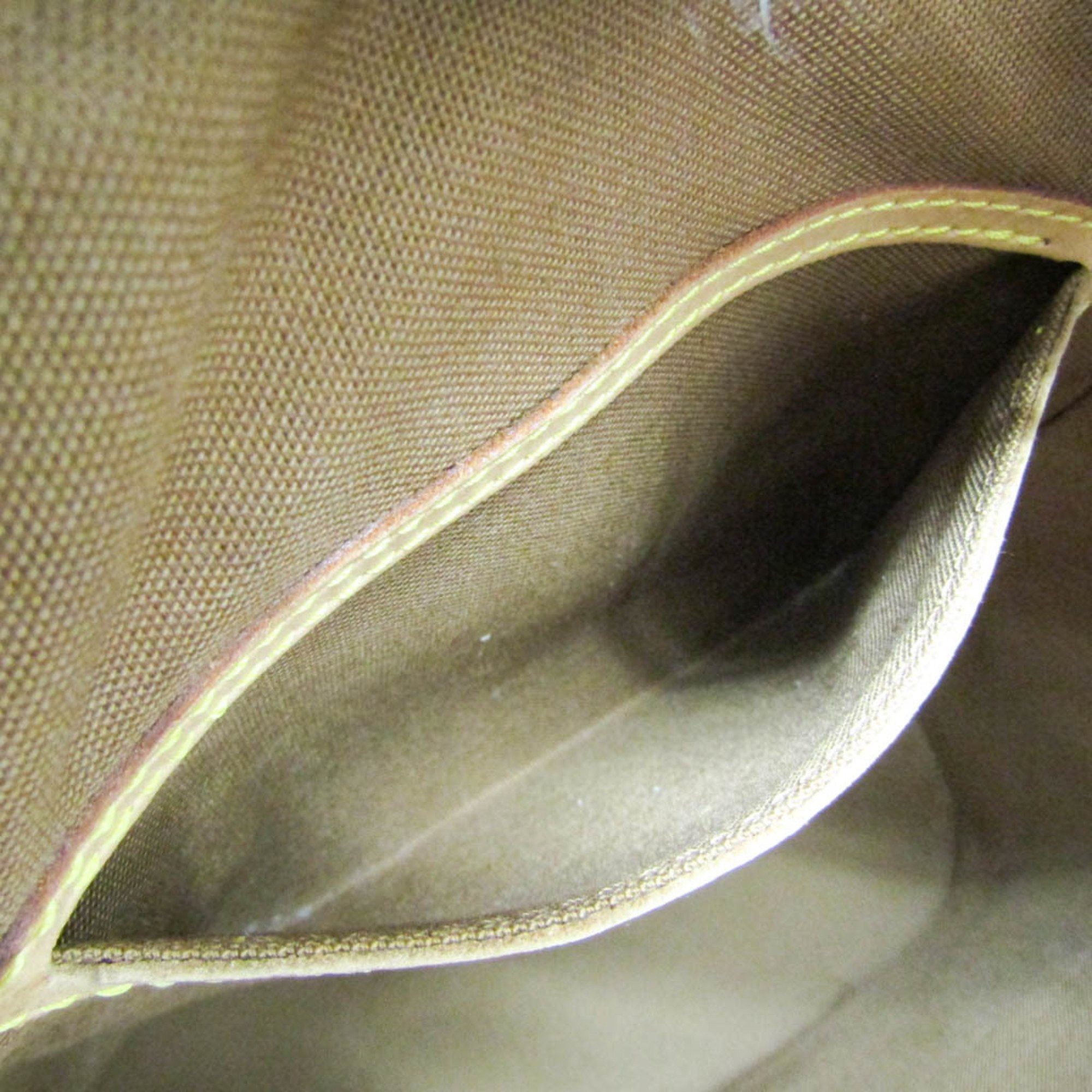 Louis Vuitton Montsouris Mm Brown Canvas Backpack Bag (Pre-Owned) Size ONE SIZE - 15 Thumbnail