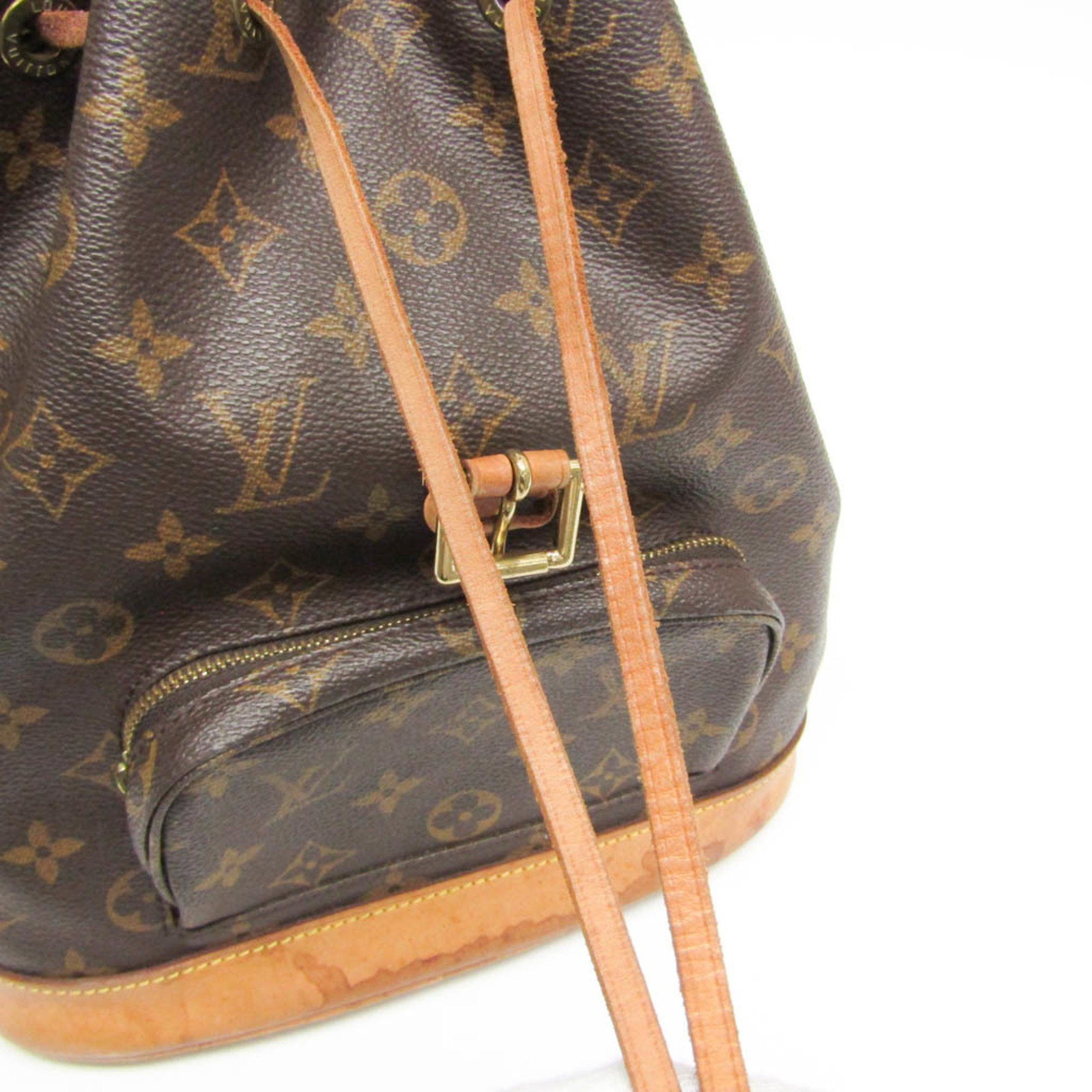 Louis Vuitton Montsouris Mm Brown Canvas Backpack Bag (Pre-Owned) Size ONE SIZE - 14 Thumbnail