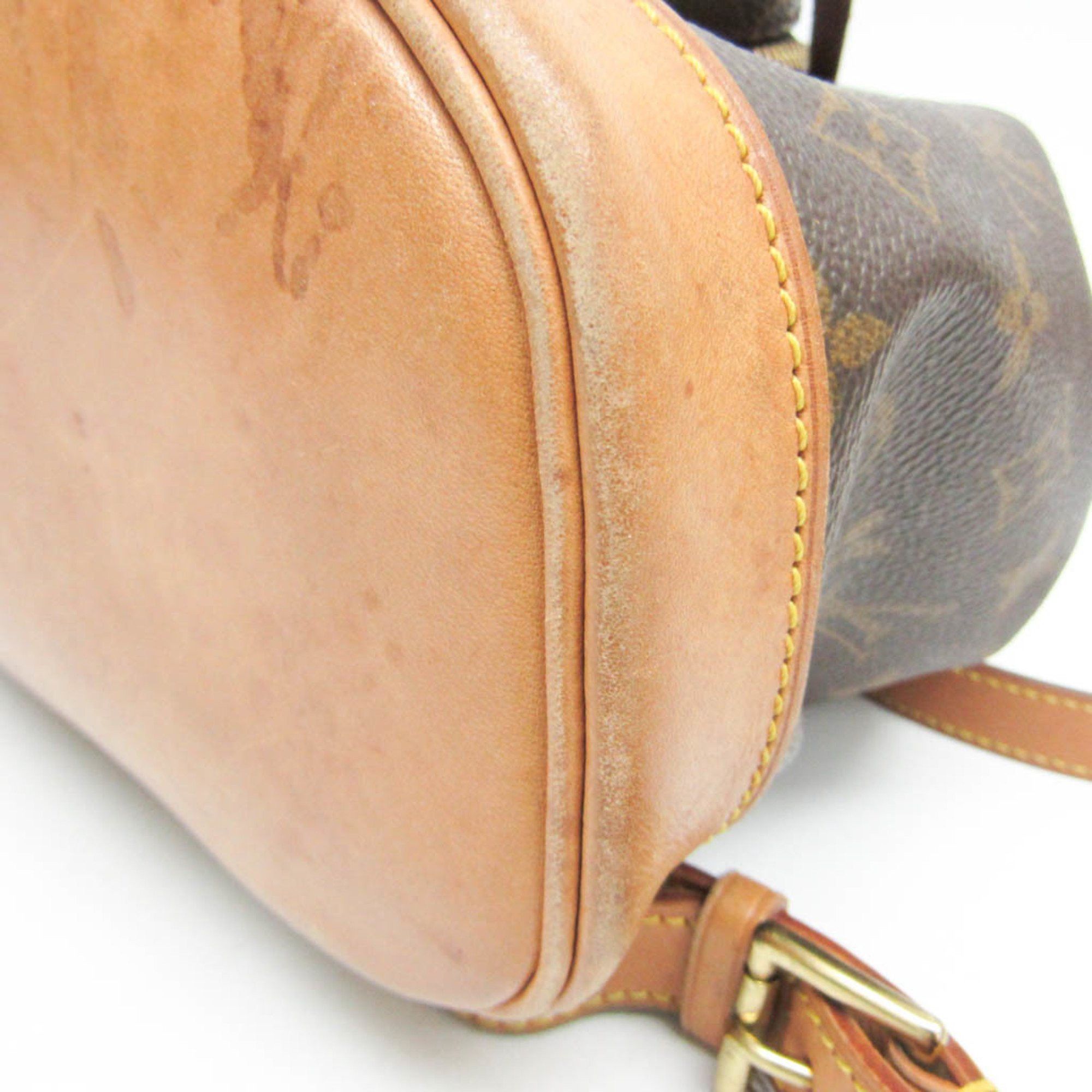 Louis Vuitton Montsouris Mm Brown Canvas Backpack Bag (Pre-Owned) Size ONE SIZE - 9 Thumbnail